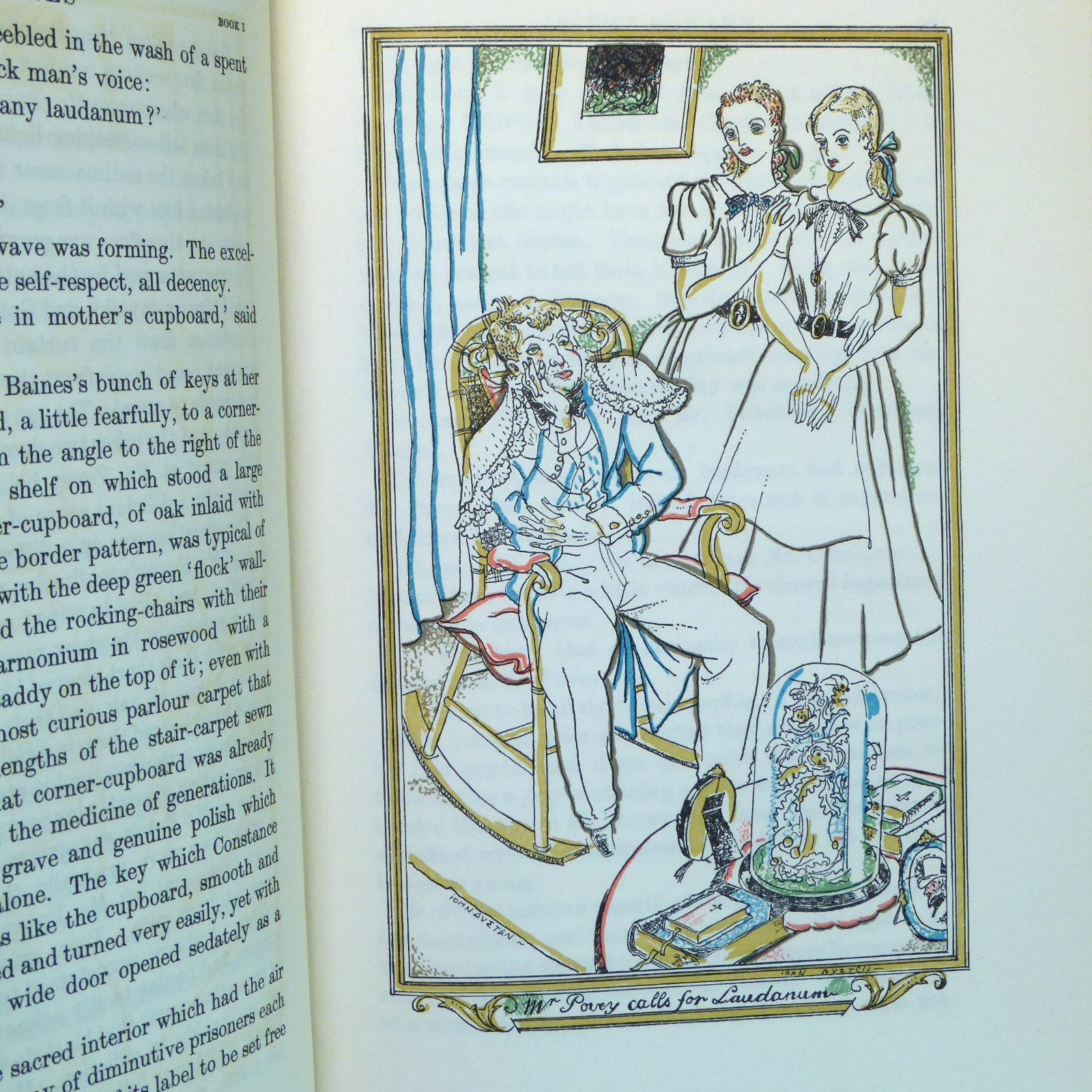 The Old Wives‘ Tale by Arnold Bennett Heritage Press 1940 Illus. John Austen