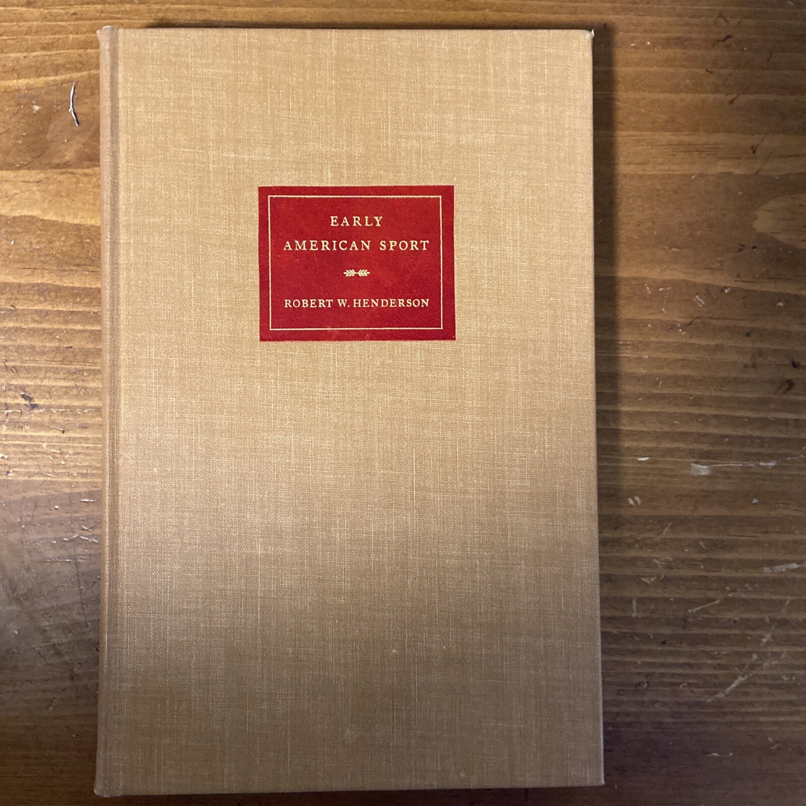 1937 Early American Sport; The Grolier Club; limited edition