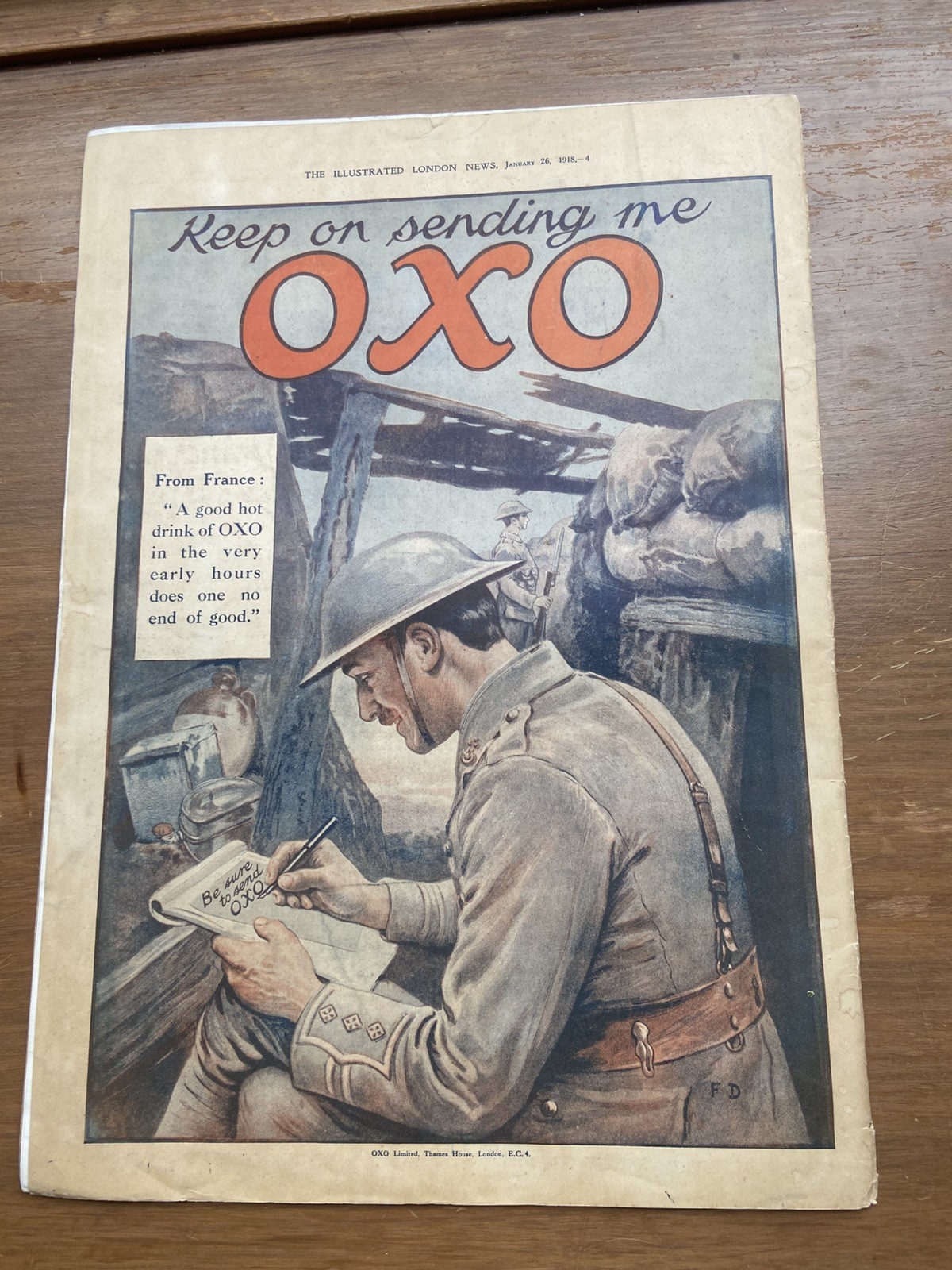 1918 Lot Of 4 JAN FEB MARCH THE ILLUSTRATED LONDON NEWS MAGAZINE