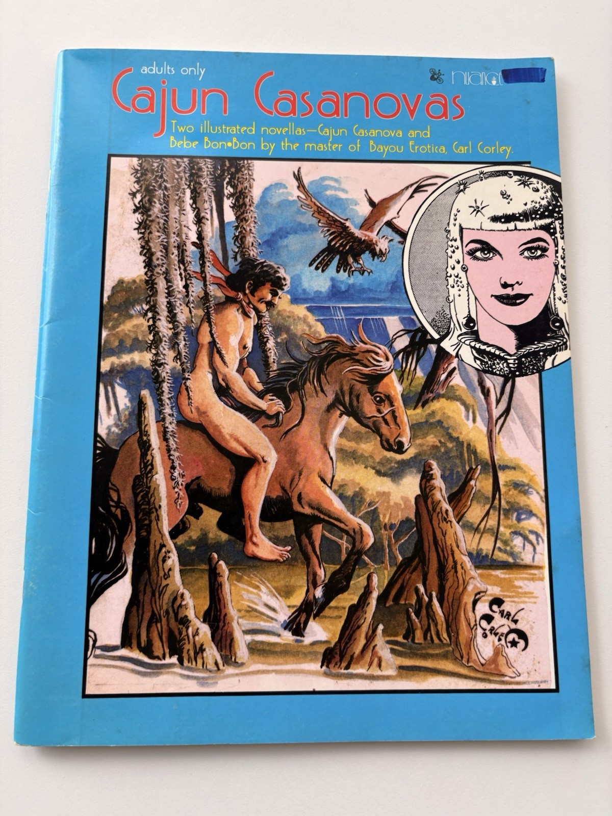 Cajun Casanovas By Carl Corley Vintage Illustrated Novella
