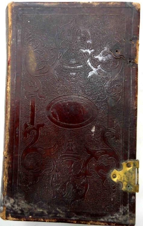 1867 antique STARKS BIBLE HANDBOOK german PHILADELPHIA PA german