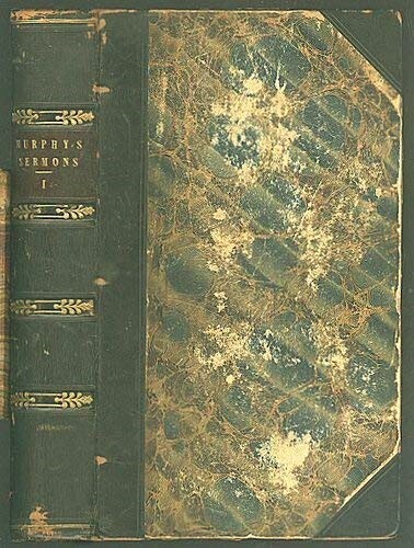 Sermons for Every Sunday by Rev. Barnaby Murphy Dublin Vintage 1808 Leather Book