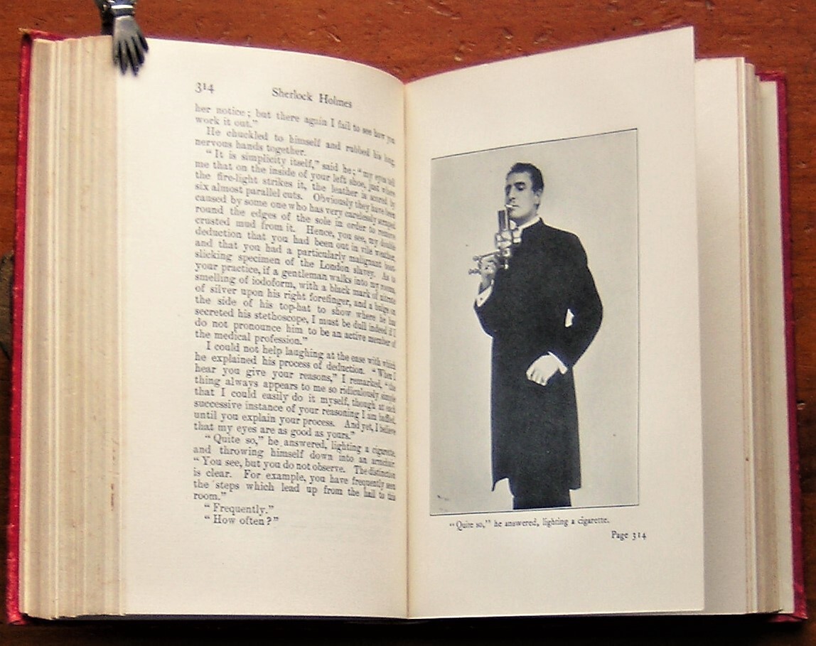 SHERLOCK HOLMES A C Doyle Special Limited Ed. Fenno Illustrated William Gillette