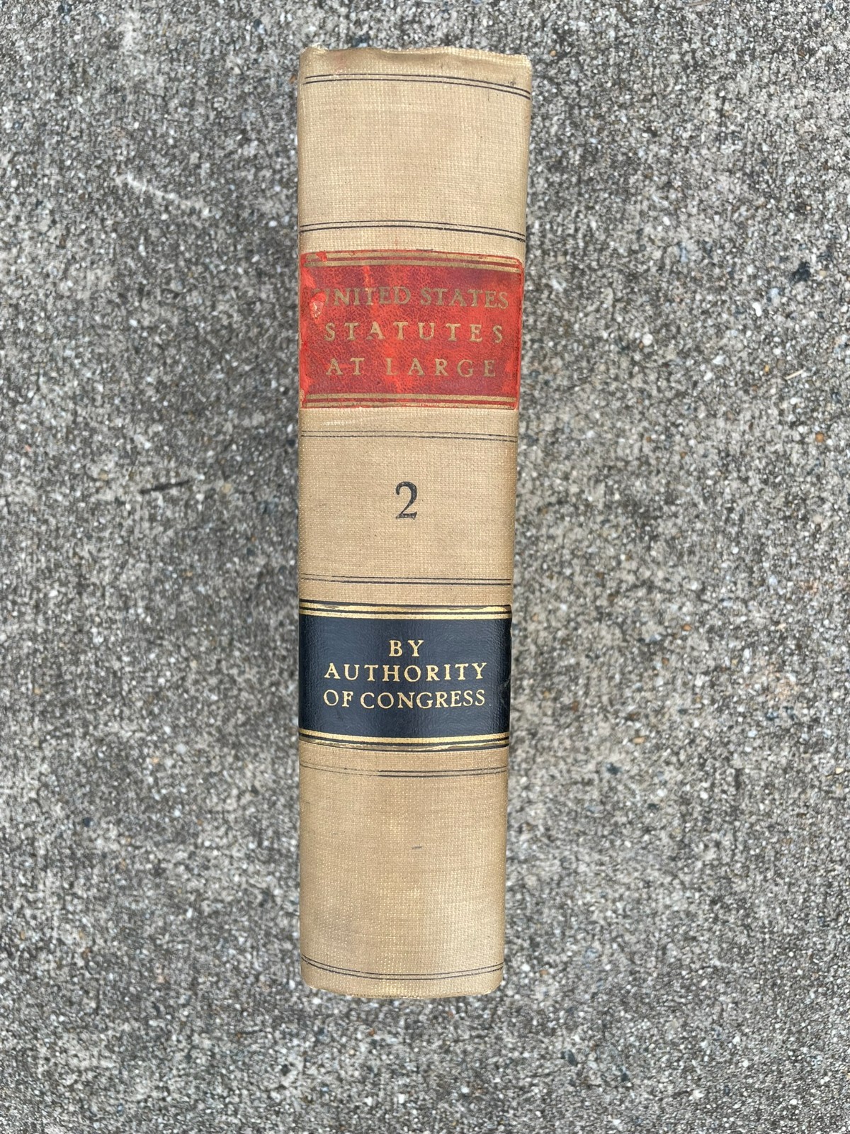 1845 Public Statutes at Large Vol II Richard Peters Early US Laws 1799-1845
