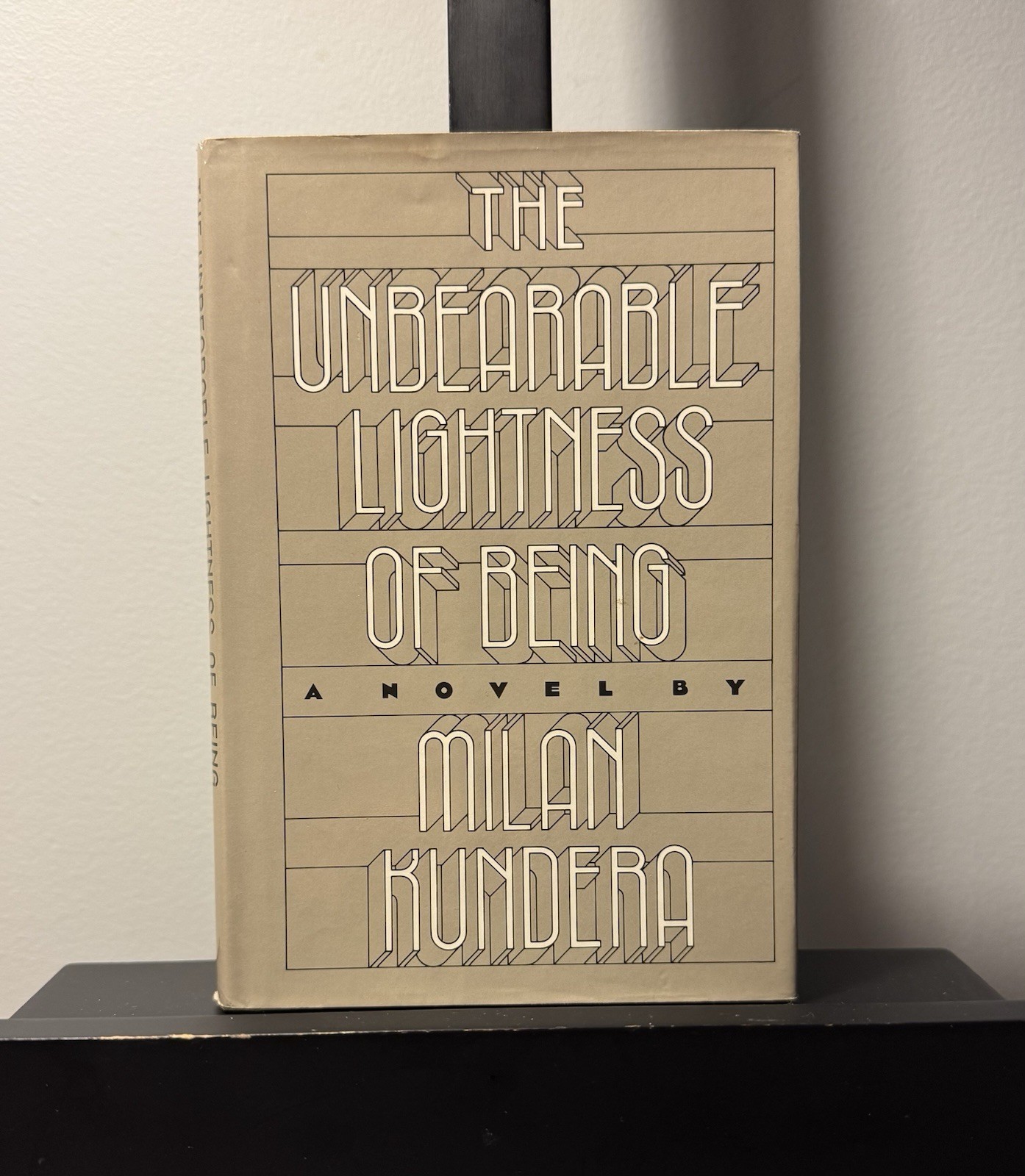 Milan Kundera / The Unbearable Lightness of Being / 1st Ed. 3rd Pr. / HCDJ /1984