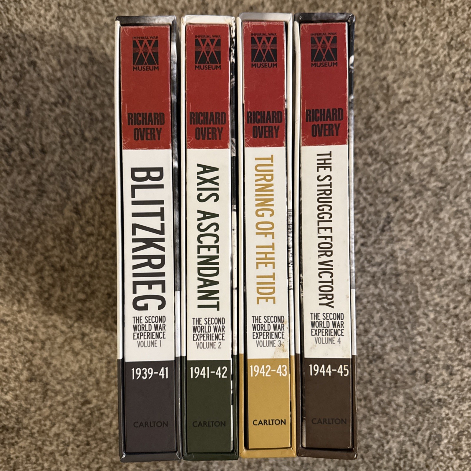 Like New The Second World War Experience 1-4 Volume Set. Amazing Resource!