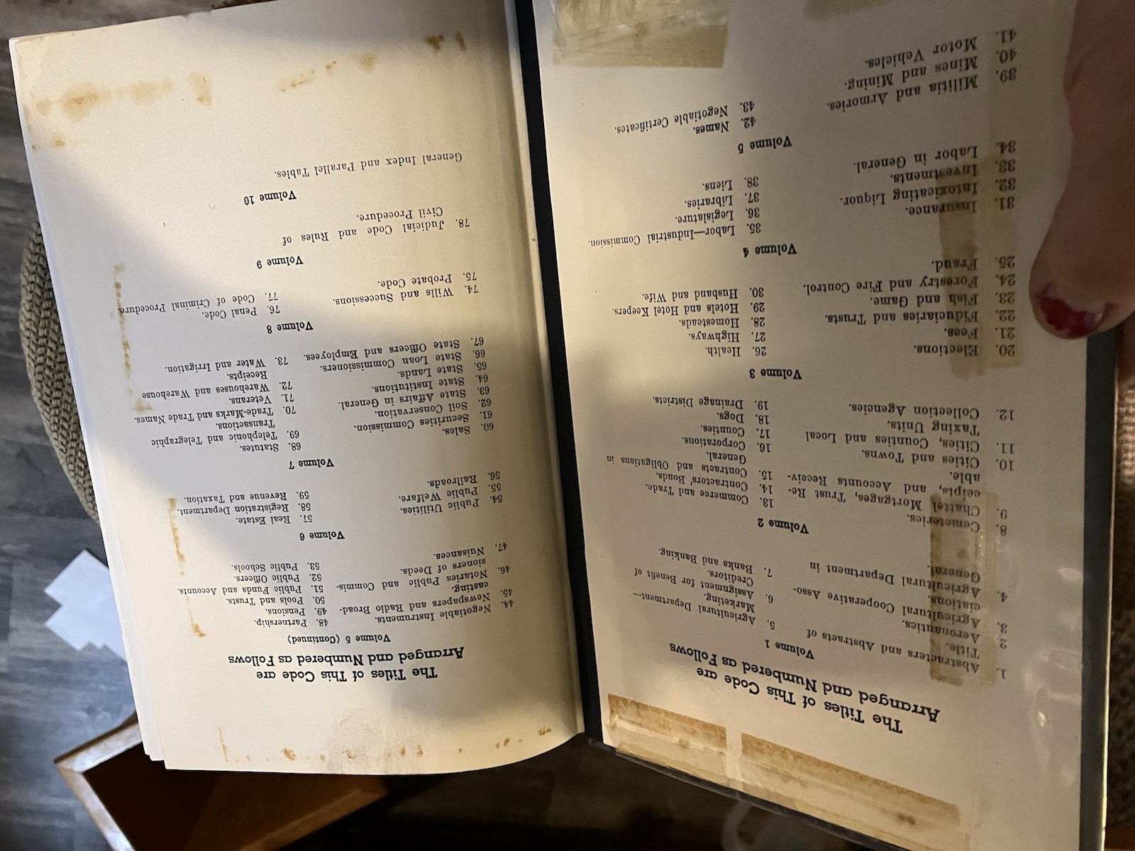 7 Pc Utah Code Annotated 1953 Volume 1-4 & 6,8,9 Old Law books W/ Supplements
