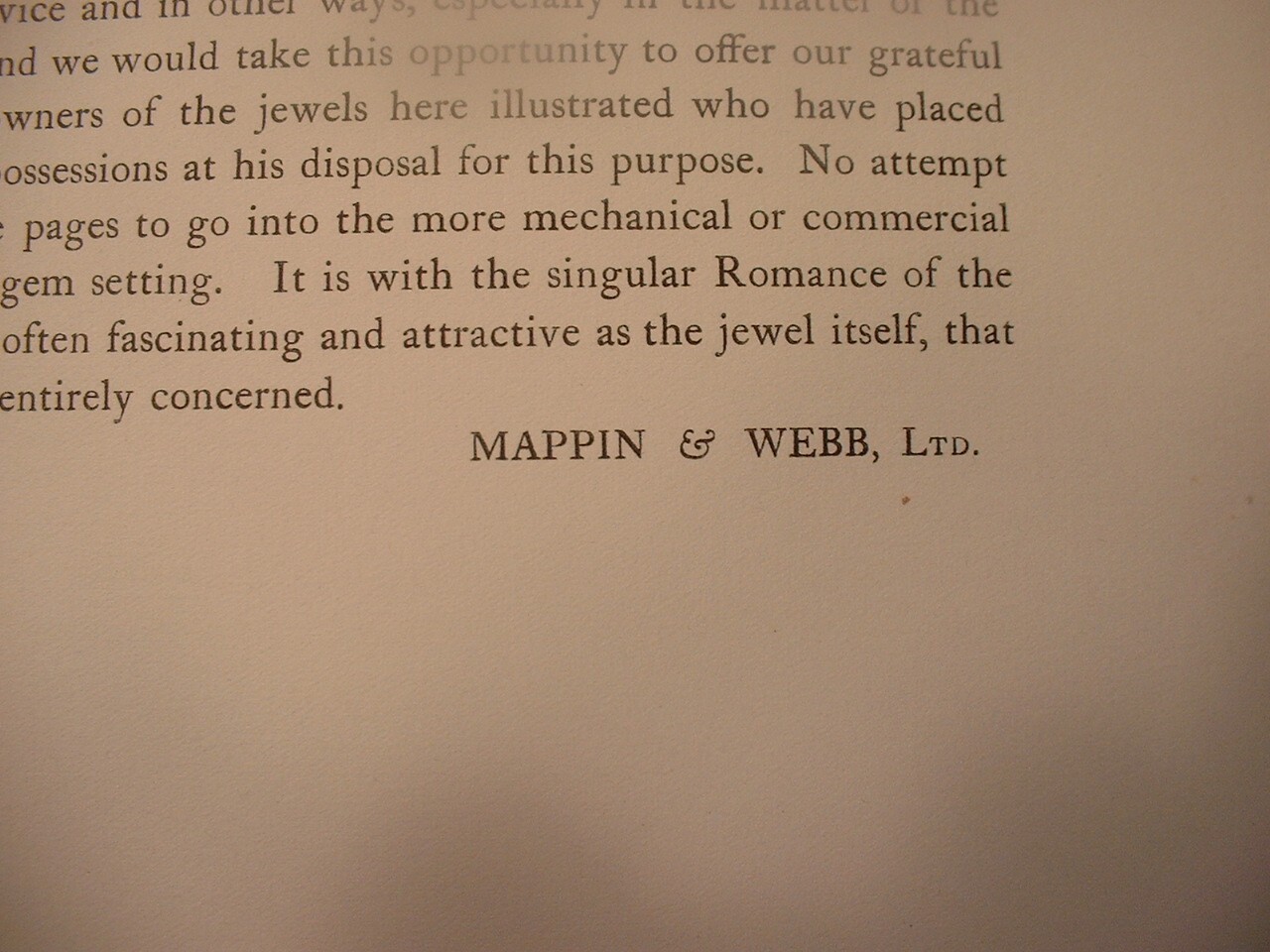 Rare 1920 Volume of The Romance of The Jewel by Francis Stopford 96 Pages Ill.