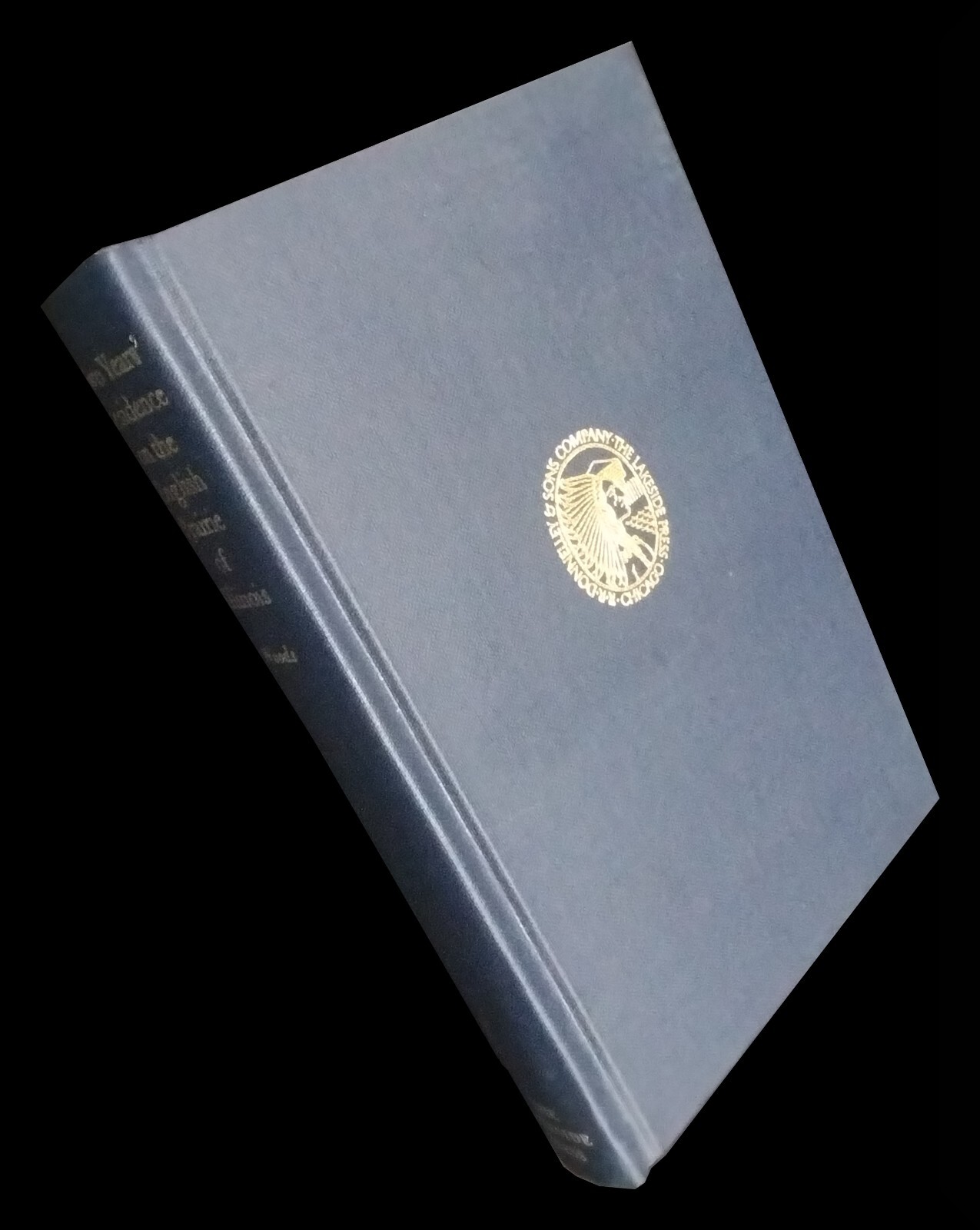 Christmas 1968 Lakeside Classics „TWO YEARS‘ RESIDENCE ENGLISH PRAIRIE OF ILL.“