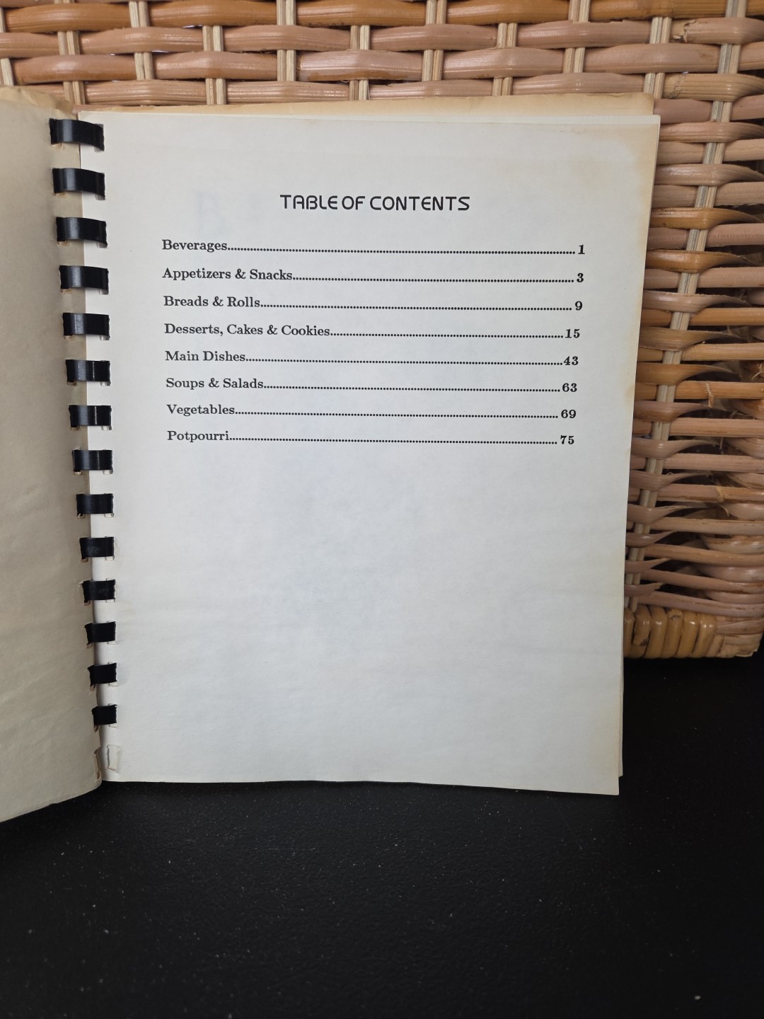 Coates Elementary School Cookbook Danville, Virginia Vintage Recipe Book Local