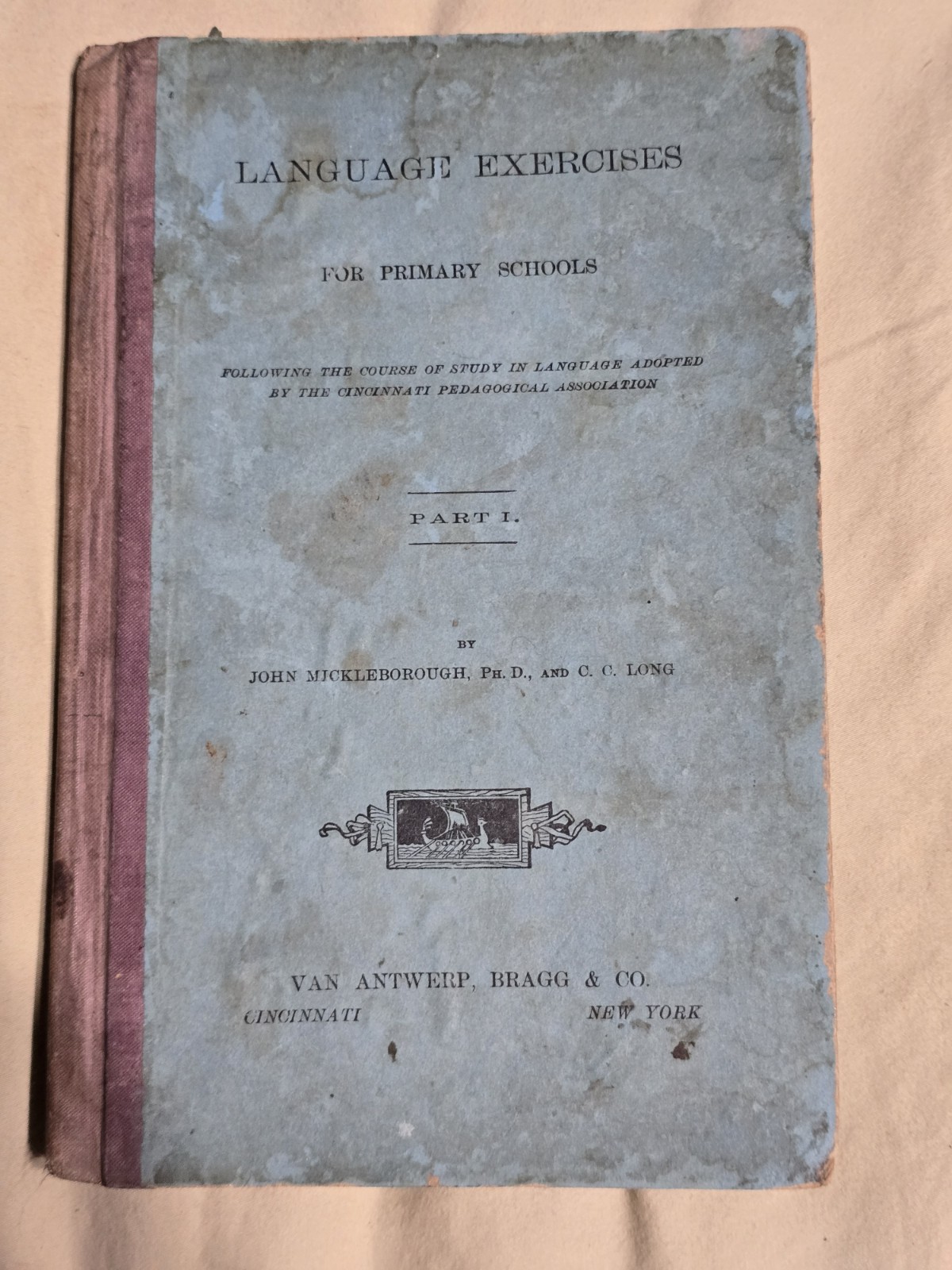 1882 Language Exercises For Primary Schools Mickelborough & Long Hardcover Part1
