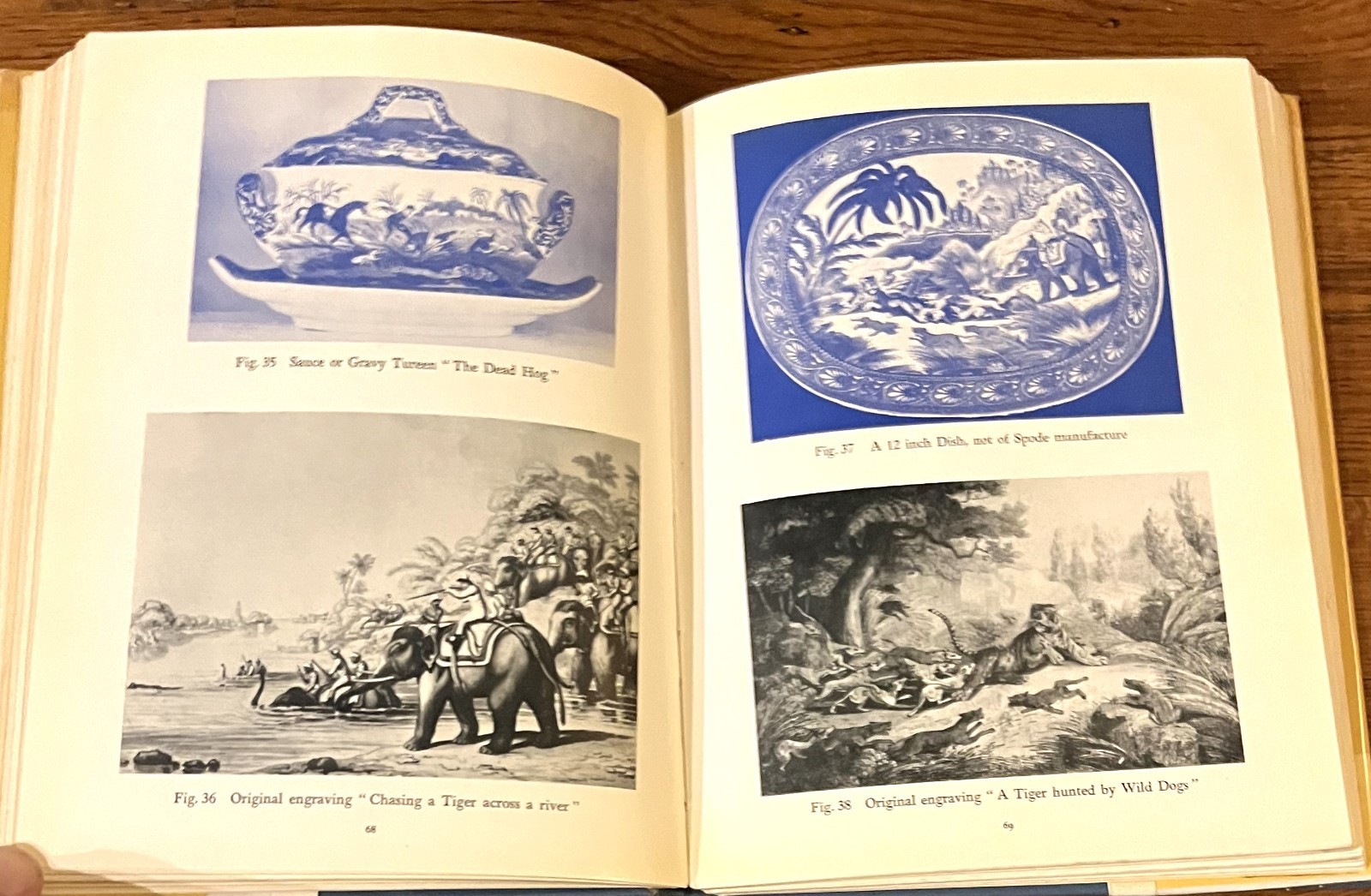 ANTIQUE BLUE & WHITE SPODE-3rd Edition Revised-SYDNEY B. WILLIAMS-Great HC w/DJ!
