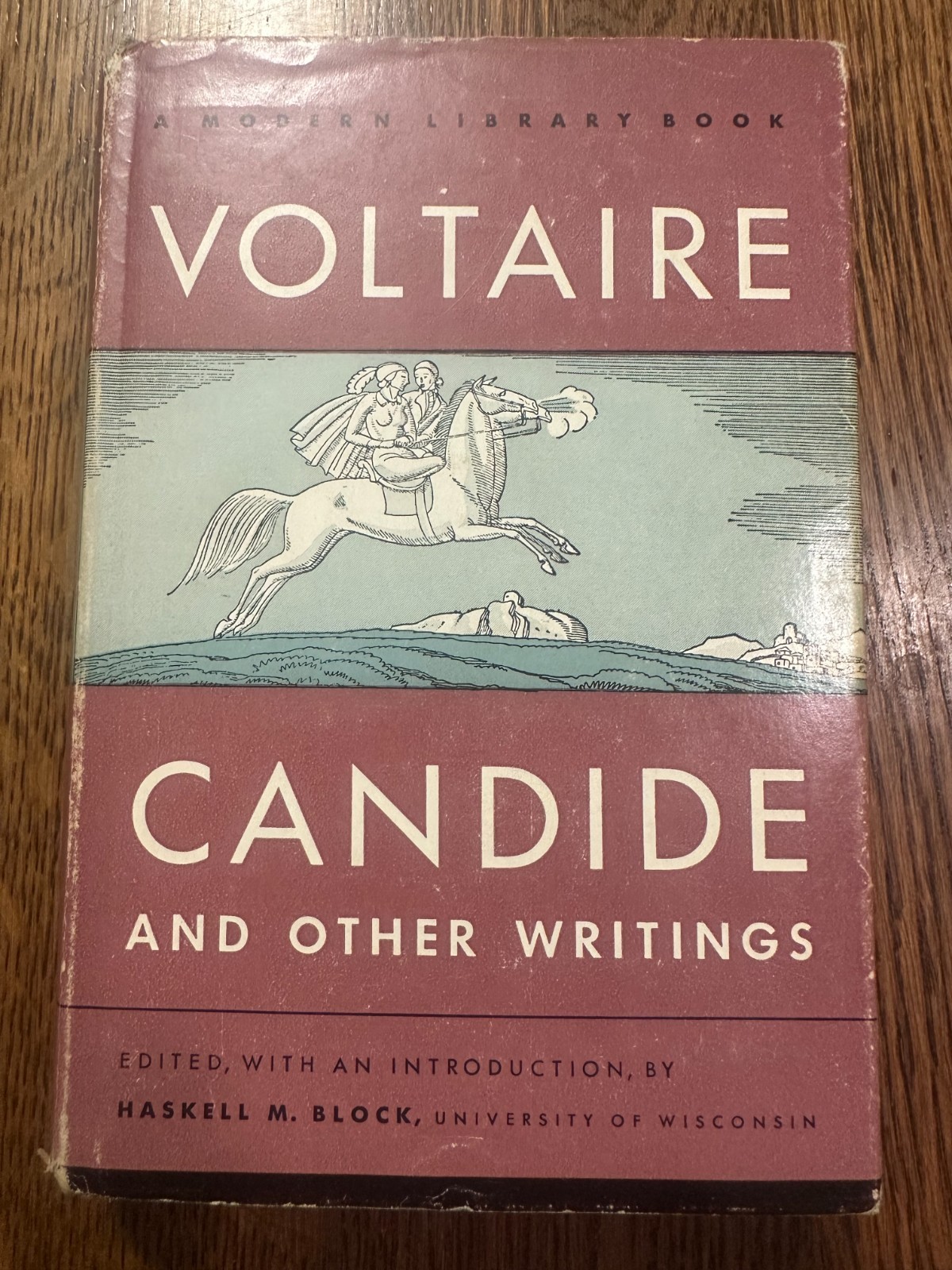Candide by Voltaire HC/DJ VINTAGE Modern Library LITERATURE CLASSICS NOVELS