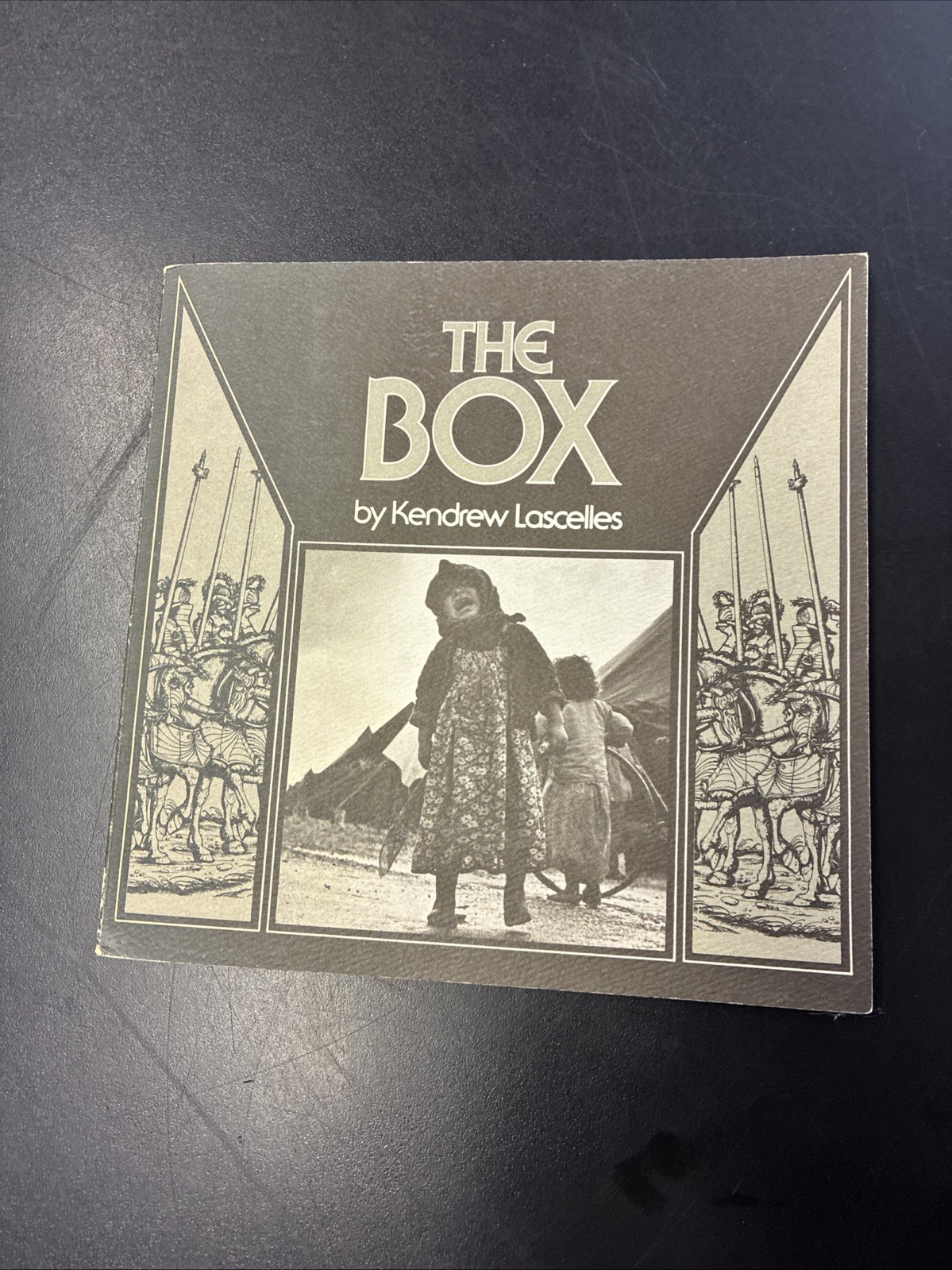 The Box By Kendrew Lascelles 1974 First Edition vintage book about perils of war