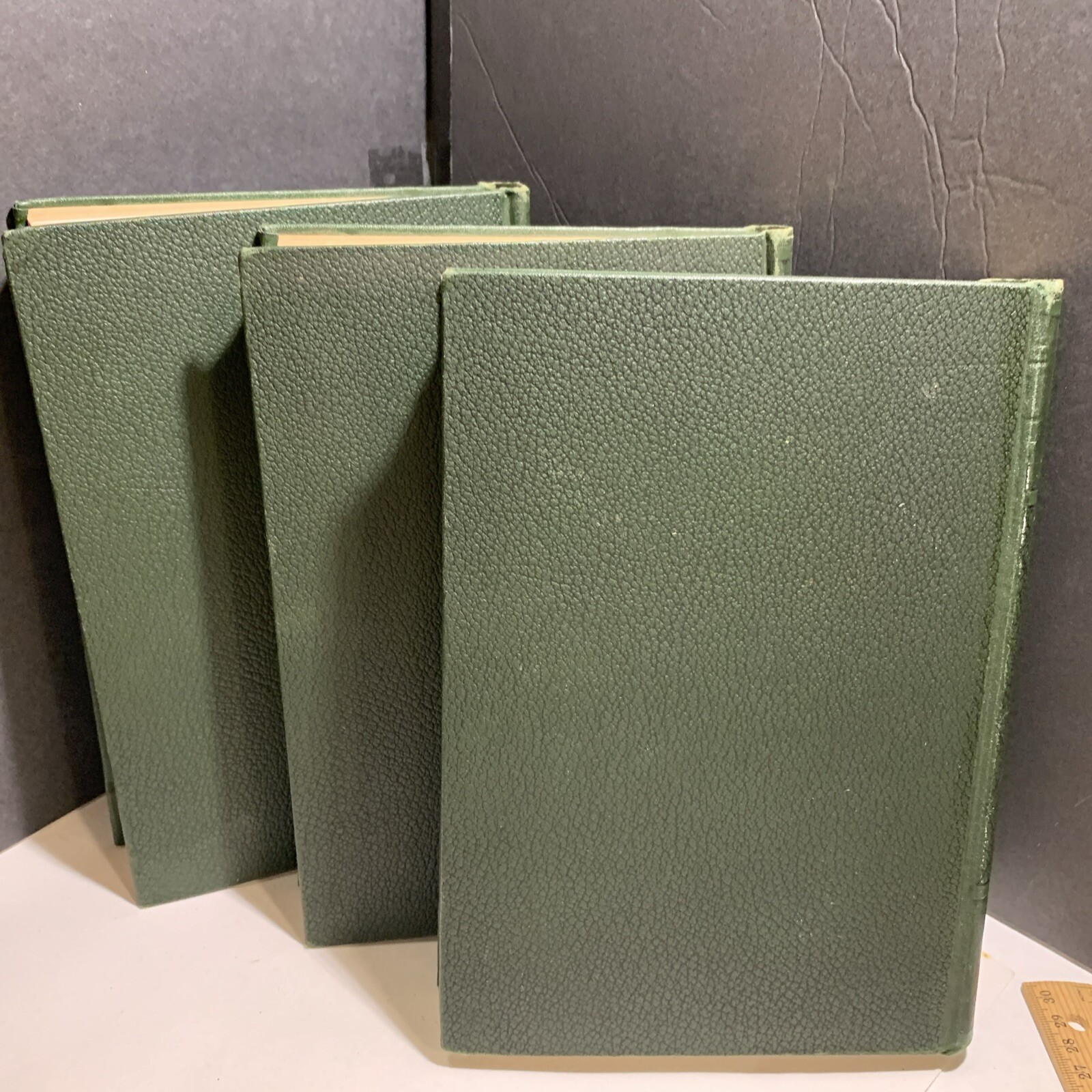 The American Educator Encyclopedia Books 4, 5 And 10 Embossed Dark Green 1932