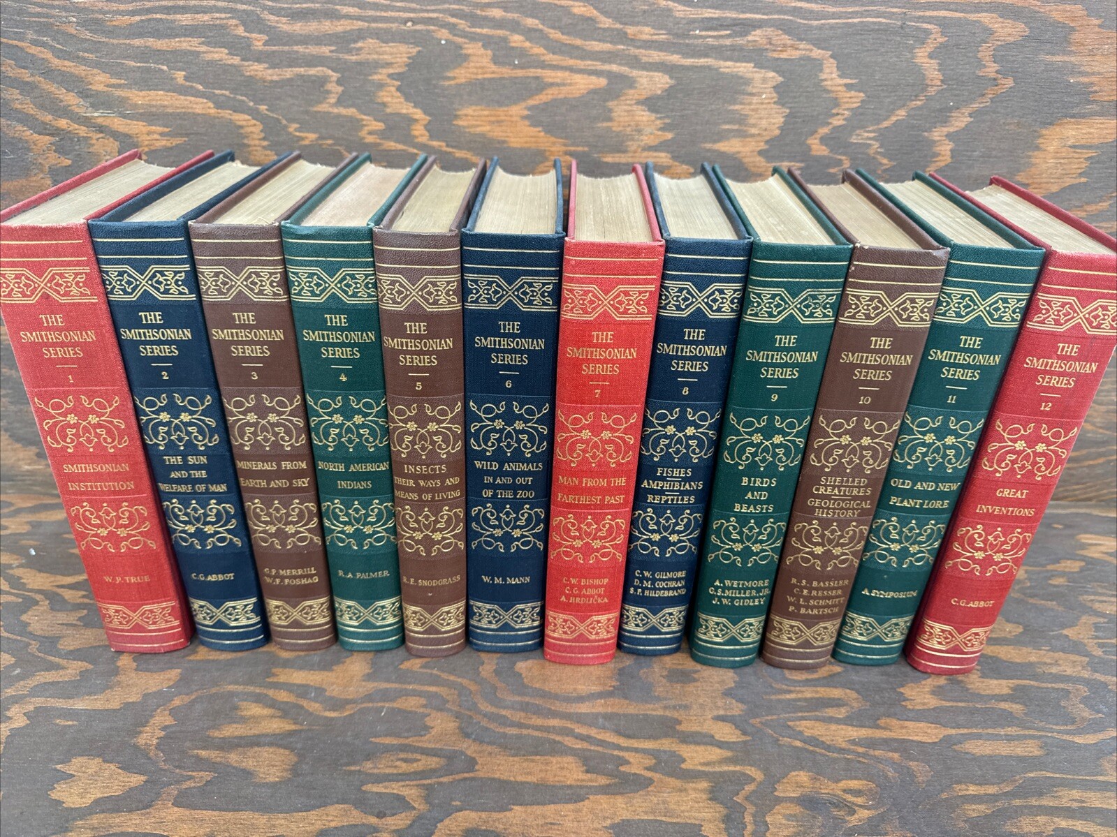 VTG Smithsonian Institution / Scientific Series 1944 HC ~ 12 Volume Set NICE