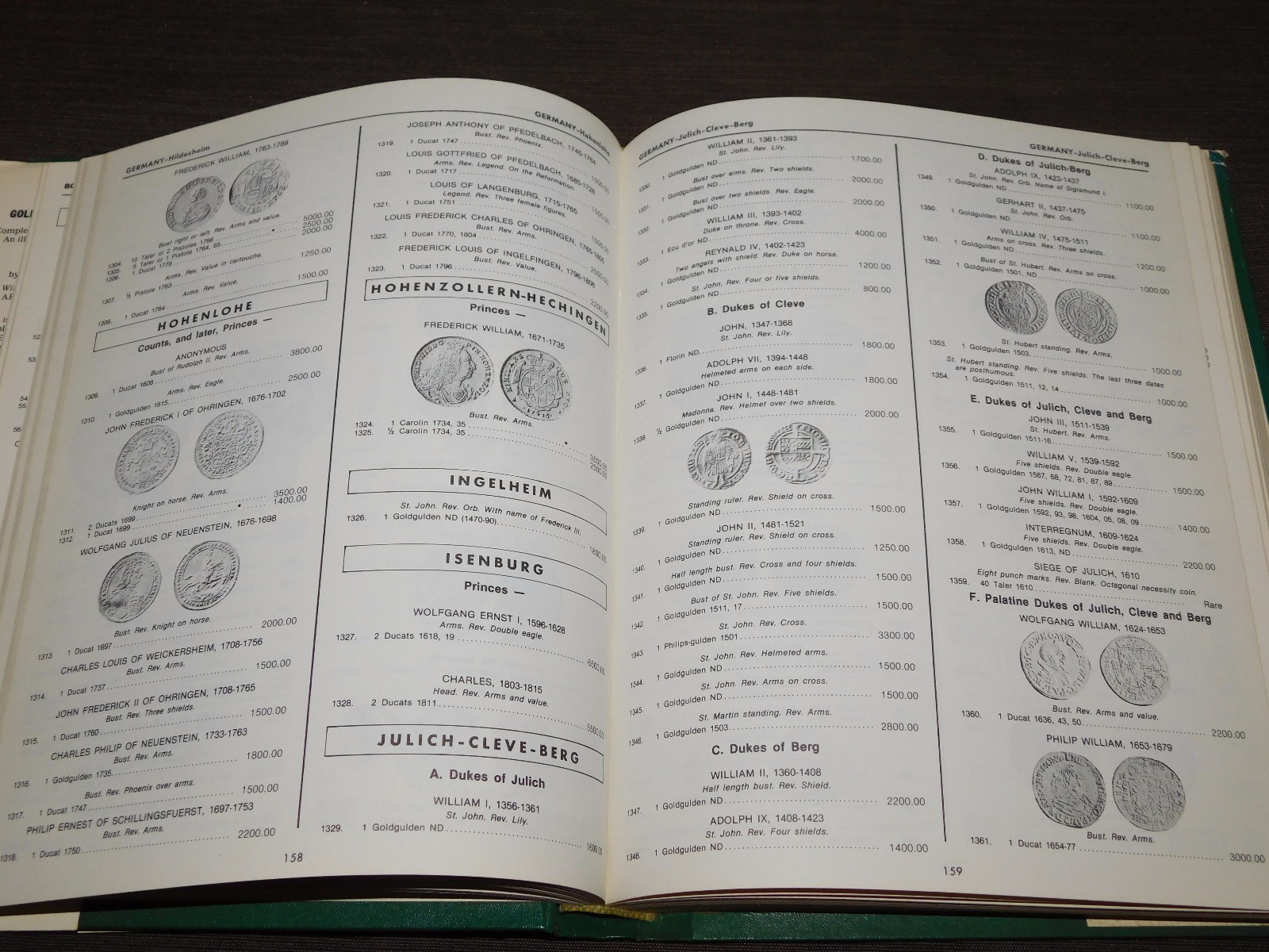 VINTAGE 1980 FRIEDBERG GOLD COINS OF THE WORLD BOOK 5th EDITION