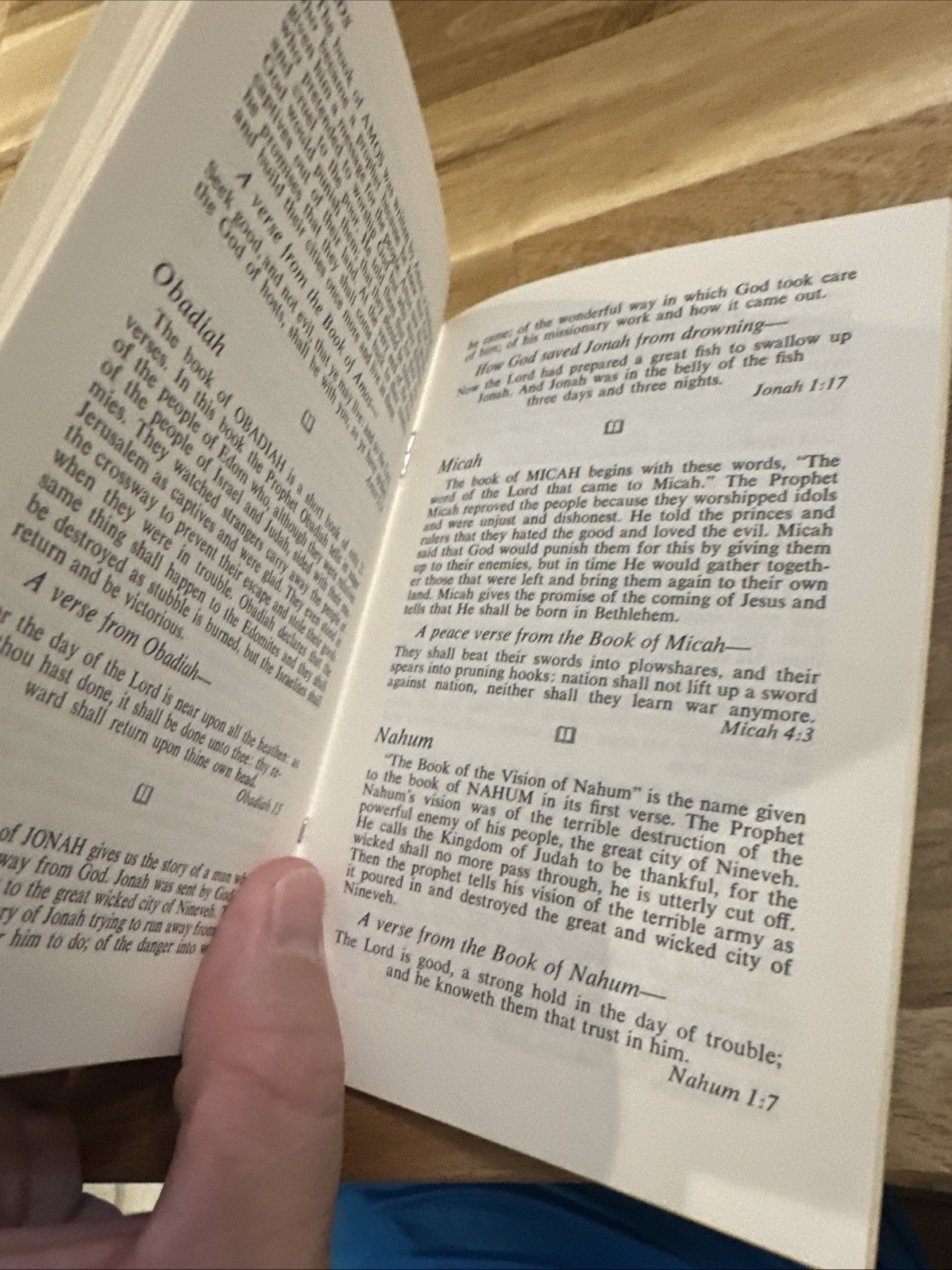 THE BOOKS OF THE BIBLE Old Testament New Testament (1971) The Holy Bible C.R. Gi