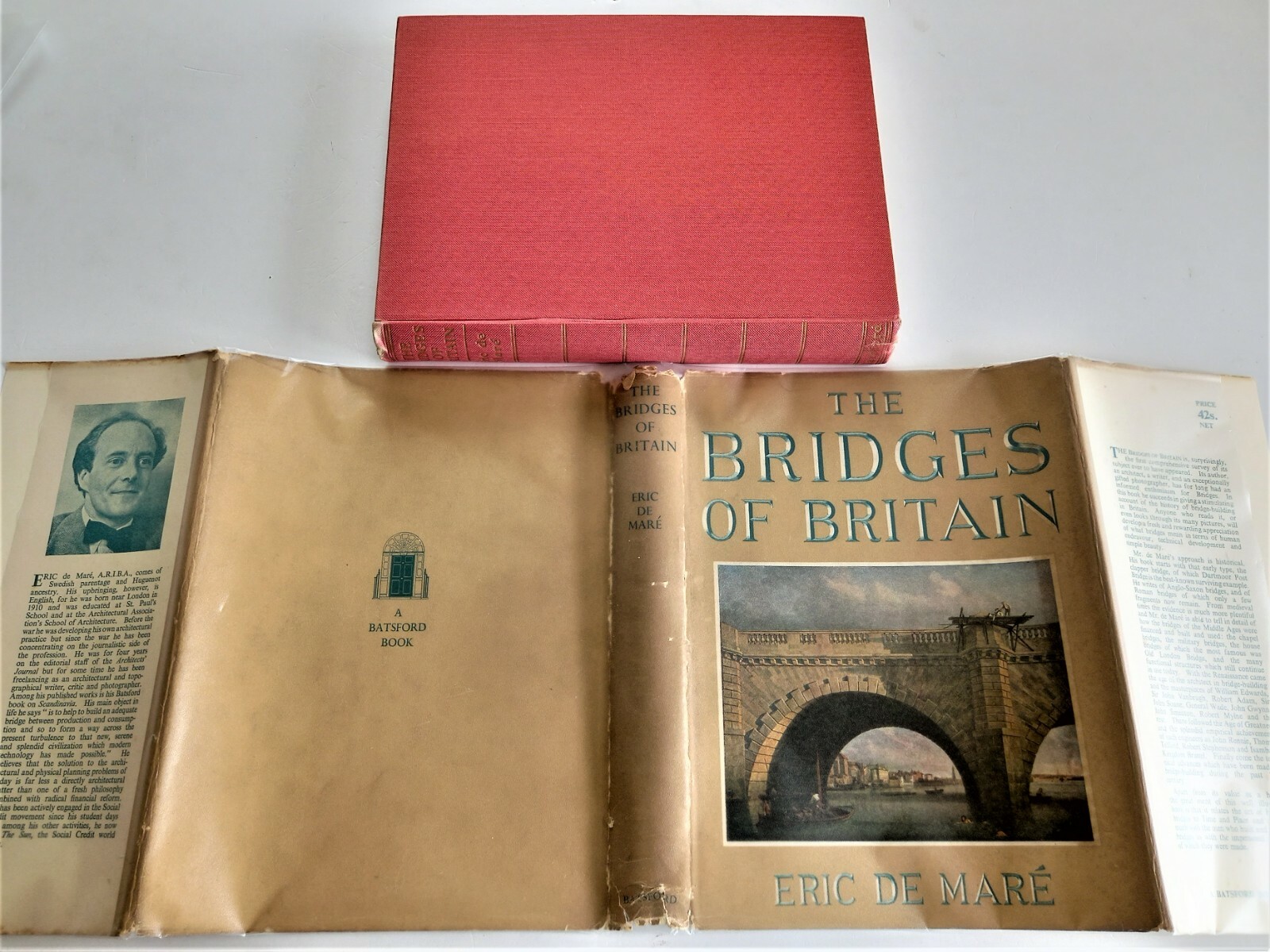 The Bridges of Britain Eric de Mare B T Batsford 1954 1st