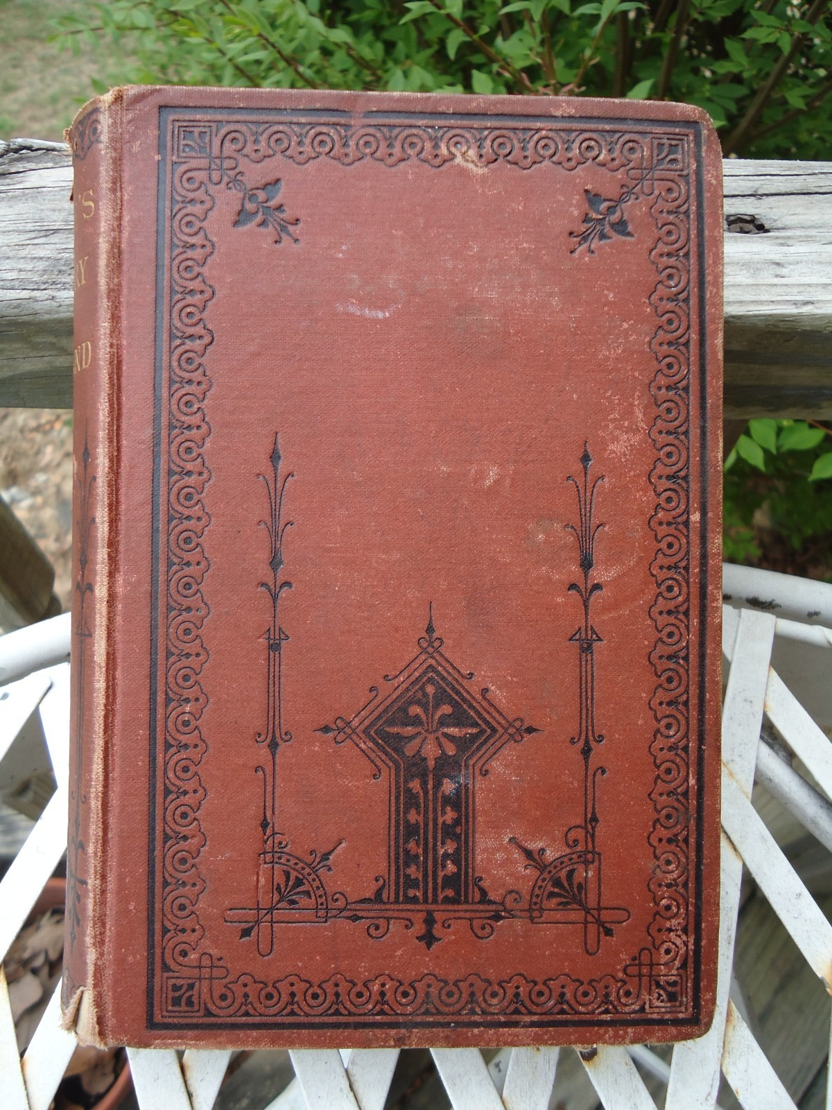 Antique HC Book Humes History of England 1875 J.B. Lippincott & Co Red Embossed