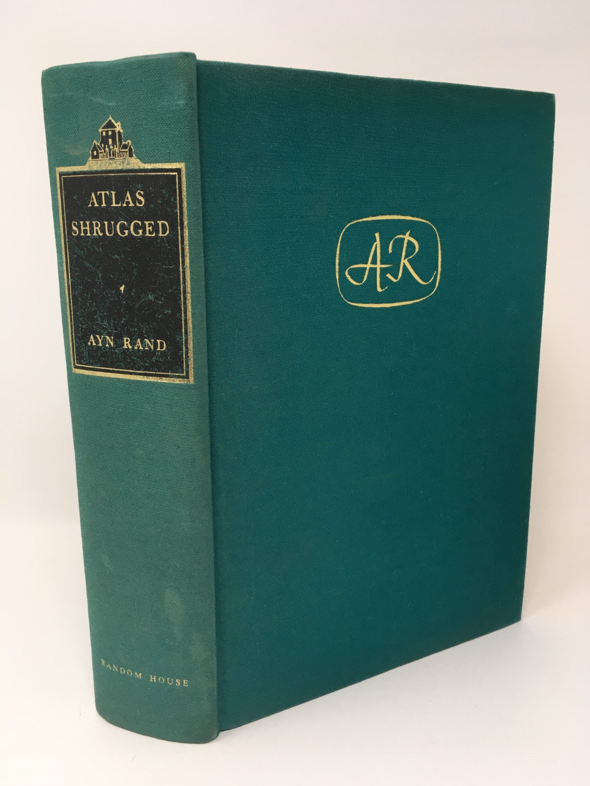 Atlas Shrugged – Ayn Rand – Hardcover 1957 – 9th Printing No Dust Jacket