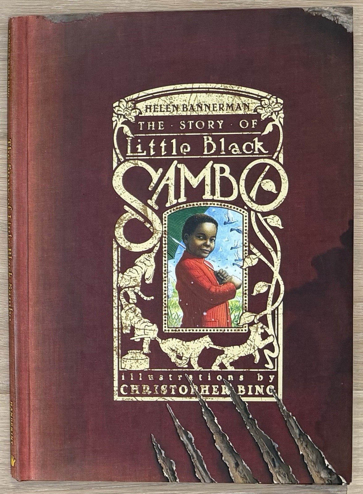 Little Black Sambo by Helen Bannerman ~ 1st Edition ~ Hardcover w/ Book Jacket