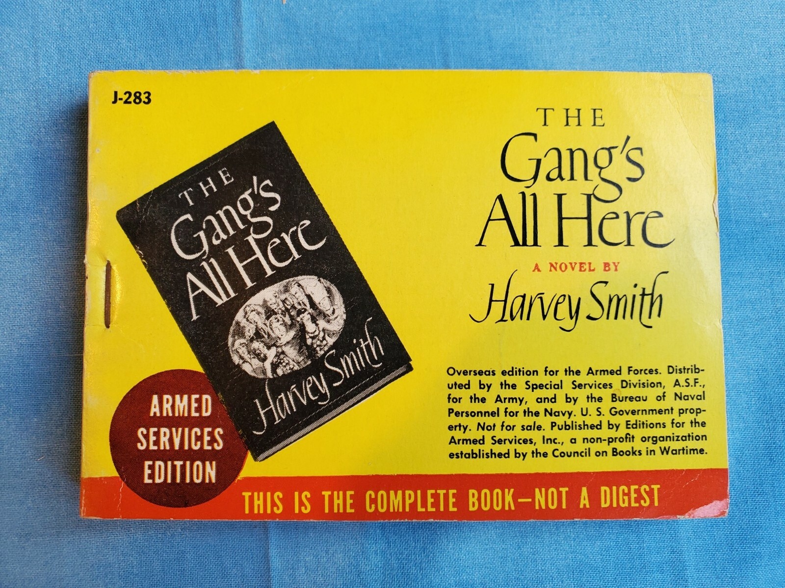 ARMED SERVICE EDITION #J-283 The Gang’s All Here Harvey Smith