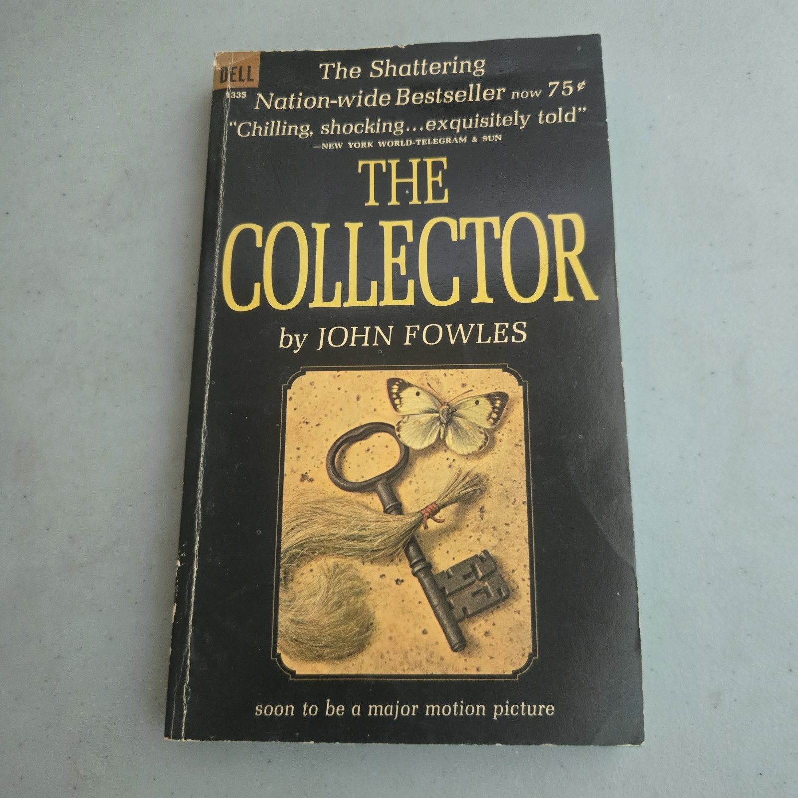 1964 First Dell Printing The Collector John Fowles Paperback Book
