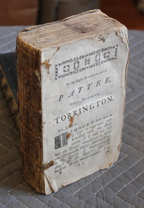 1760 Navigation New Modell’d or A Treatise of Geometrical Trigonometrical Math