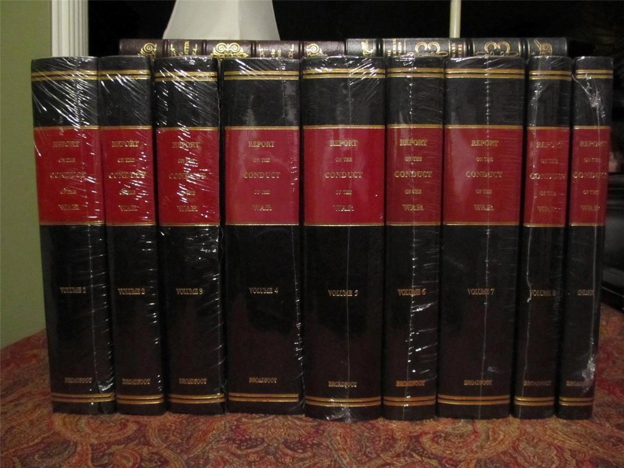JOINT COMMITTEE ON THE CONDUCT OF THE WAR – CIVIL WAR – BRAND NEW, COMPLETE SET