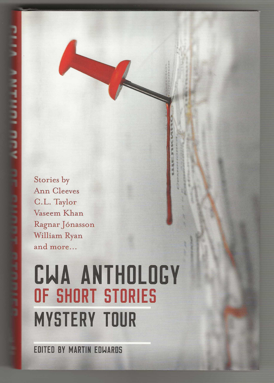 Edwards MYSTERY TOUR First edition SIGNED by 11 Authors CWA Anthology U.K. HC DJ