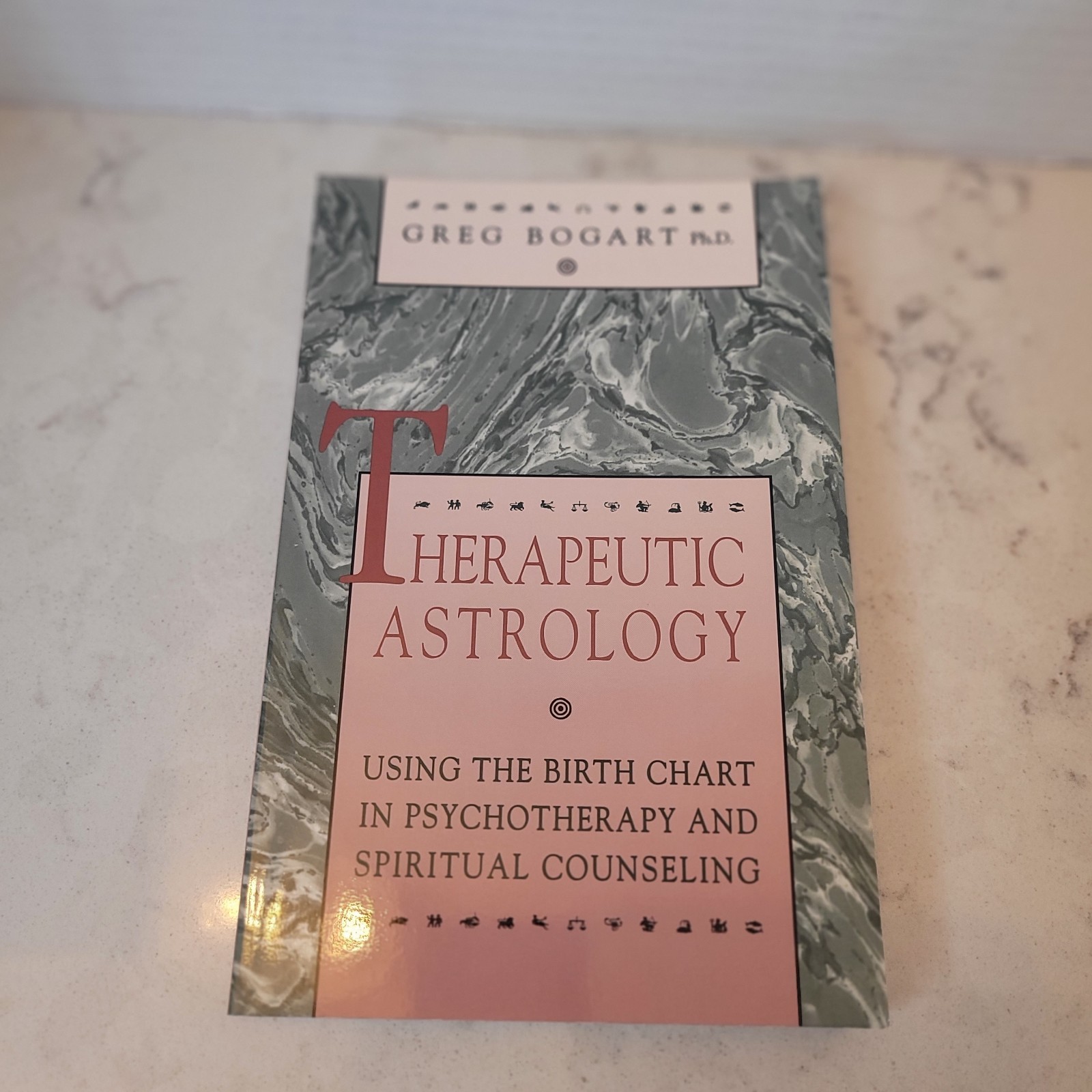 Therapeutic Astrology Greg Bogart First Ed 1996 Psychotherapy Birth Chart