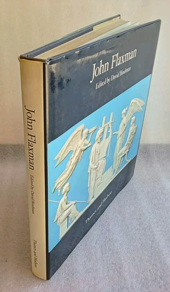 ART REFERENCE BOOK JOHN FLAXMAN BY DAVID BINDMAN THAMES AND HUDSON 1979