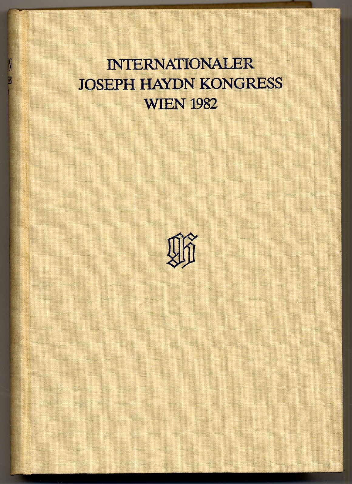 1986 Badura Skoda: Joseph Haydn. Report on the International Haydn Congress…
