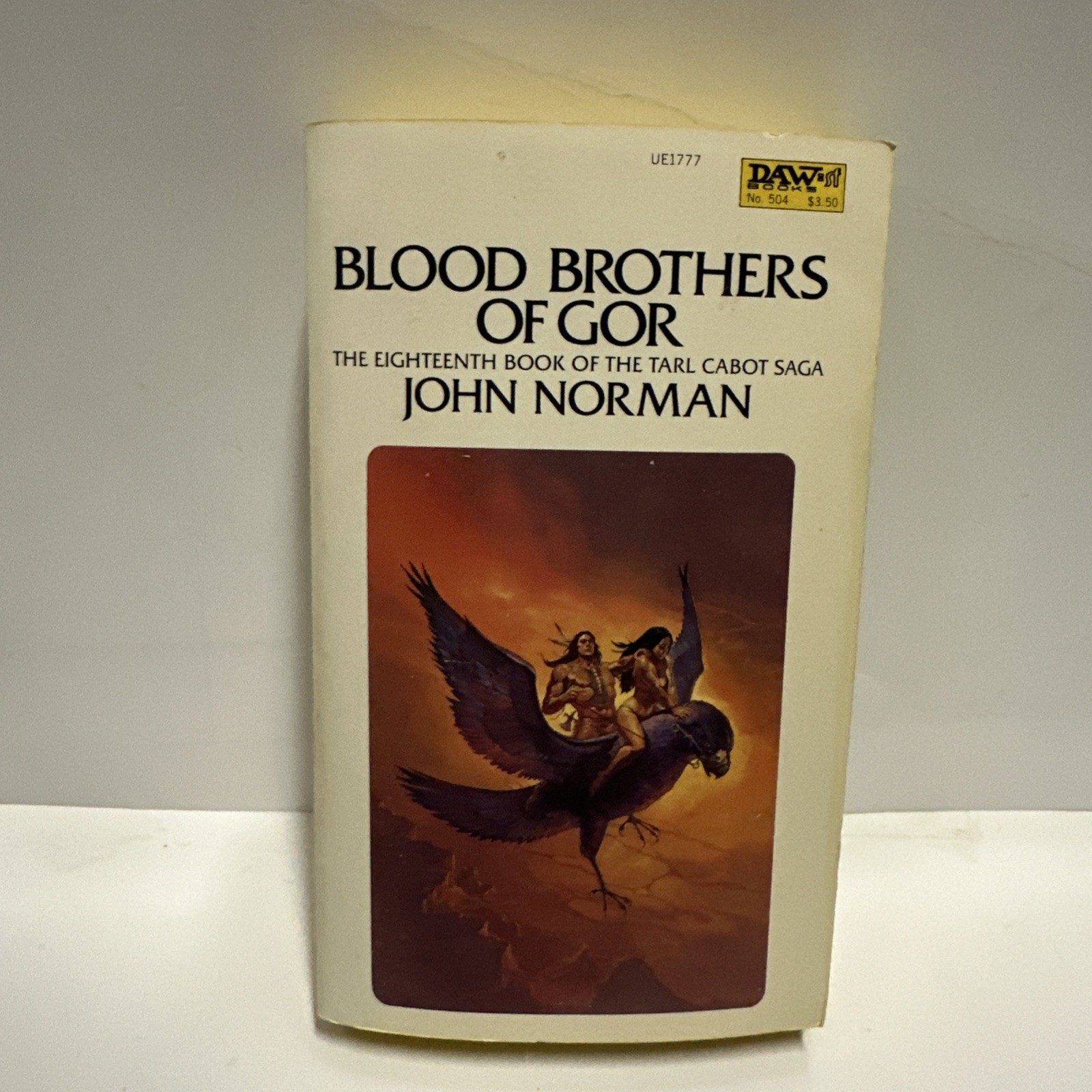 BLOOD BROTHERS OF GOR #18 by John Norman (1982) DAW Books paperback 1st