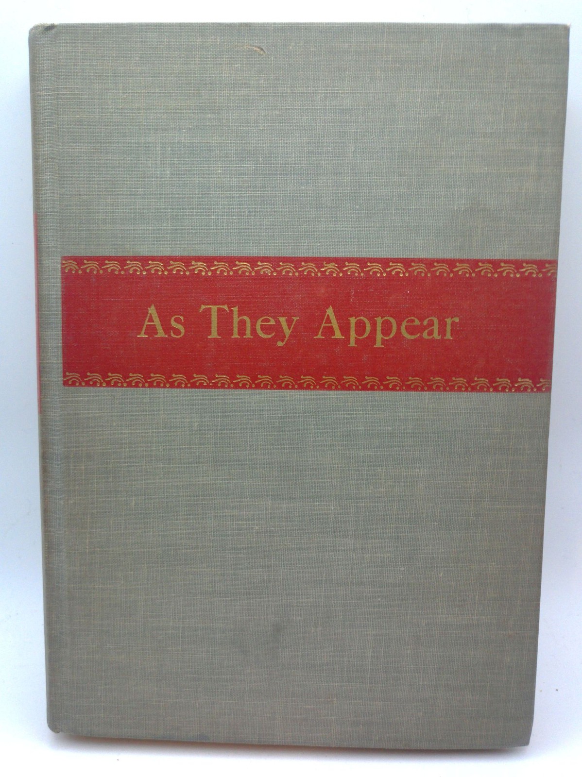 As They Appear John Mason Brown 1952 Hardcover McGraw-Hill Vintage No DJ