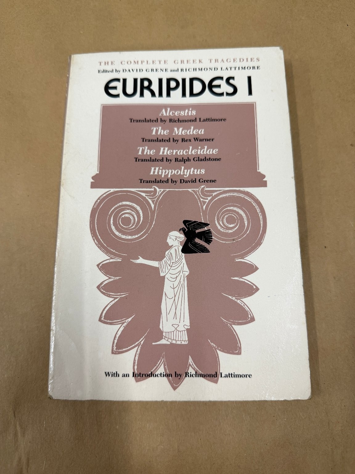 EURIPIDES I Complete Greek Tragedies Grene Lattimore Paperback Ancient Greece