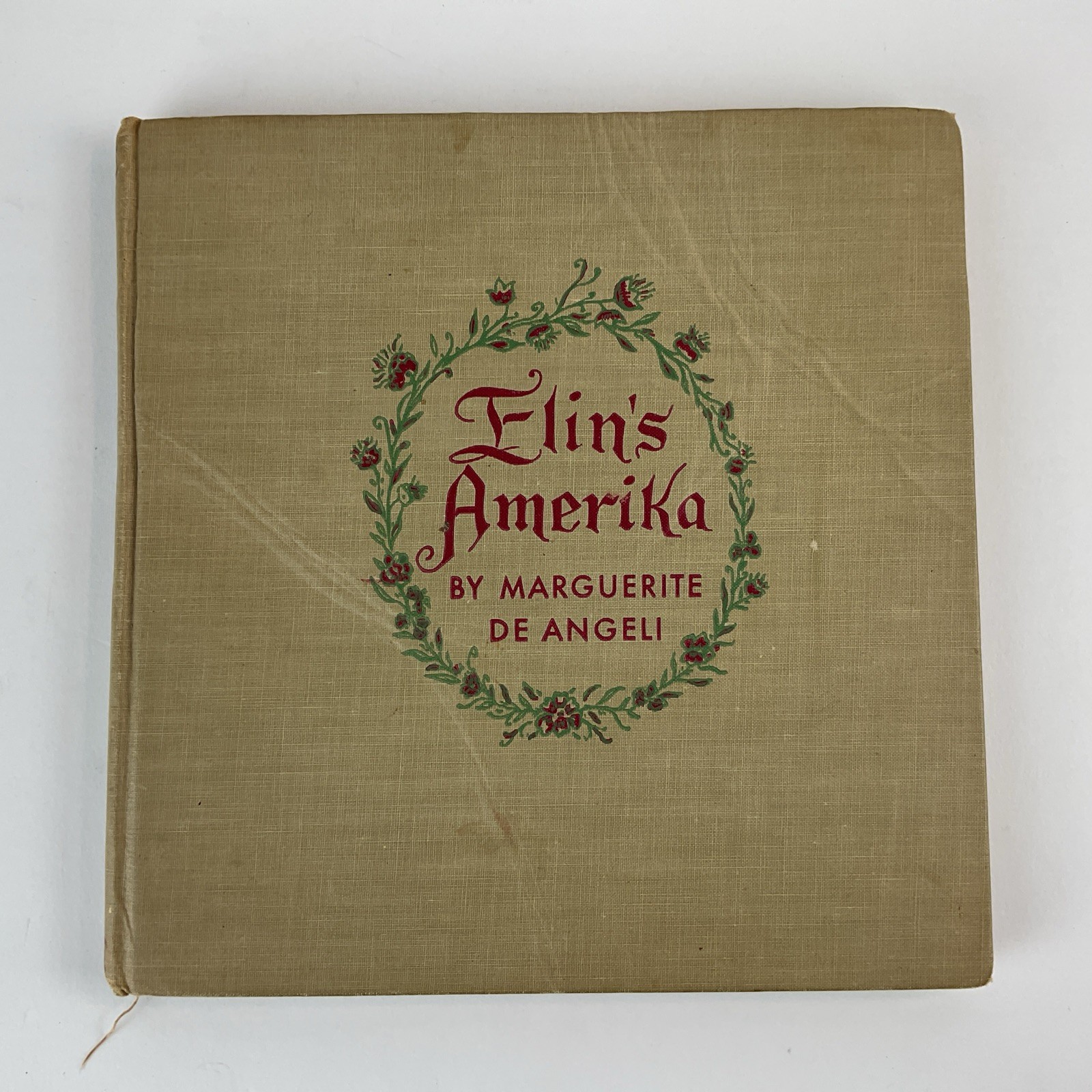 Elin’s Amerika By Marguerite De Angeli First Edition 1941