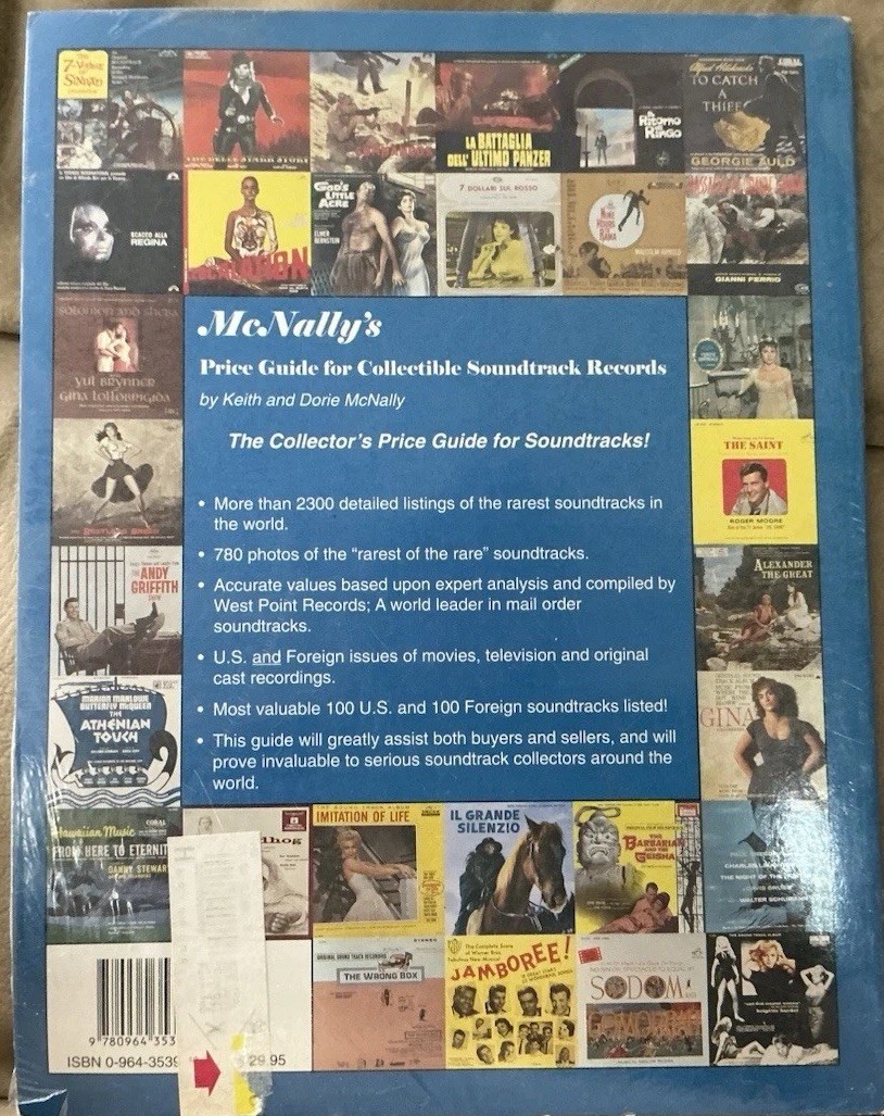 McNally’s Price Guide for Collectible Soundtrack Records 1950-1990