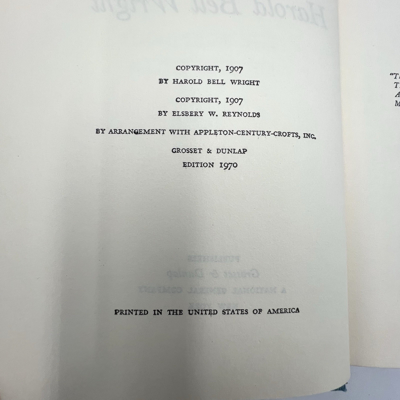 The Shepherd of the Hills | Harold Bell Wright | 1970 Grosset & Dunlap HC/DJ Vtg