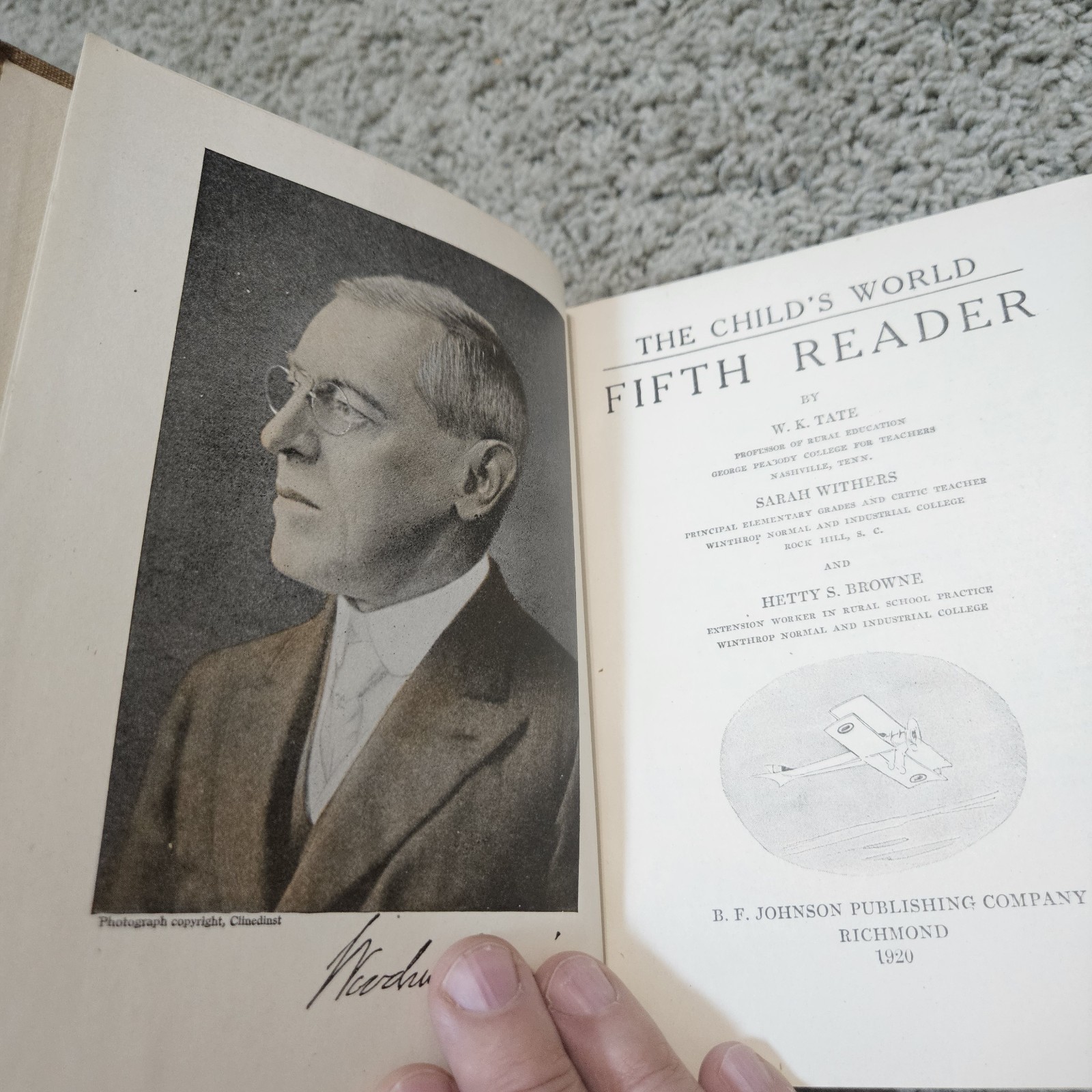 The Child’s World: Second Reader | Johnson Publishing Co 1920