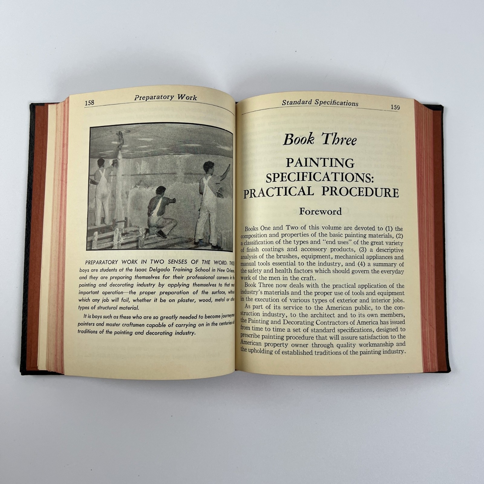 1949 Audel Painting And Decorating Craftsmans Manual Text Book Black Hardcover