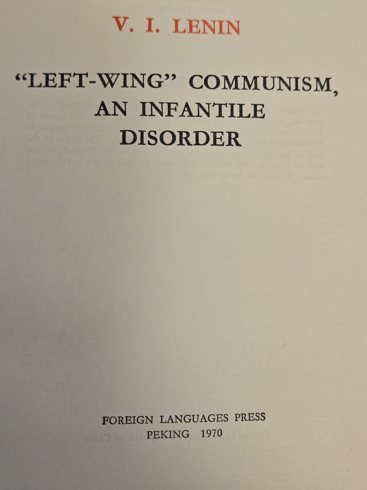 Seven „Communist Classics“ by Marx, Engles, Lenin, Stalin, Mao. Only $9.88/book.
