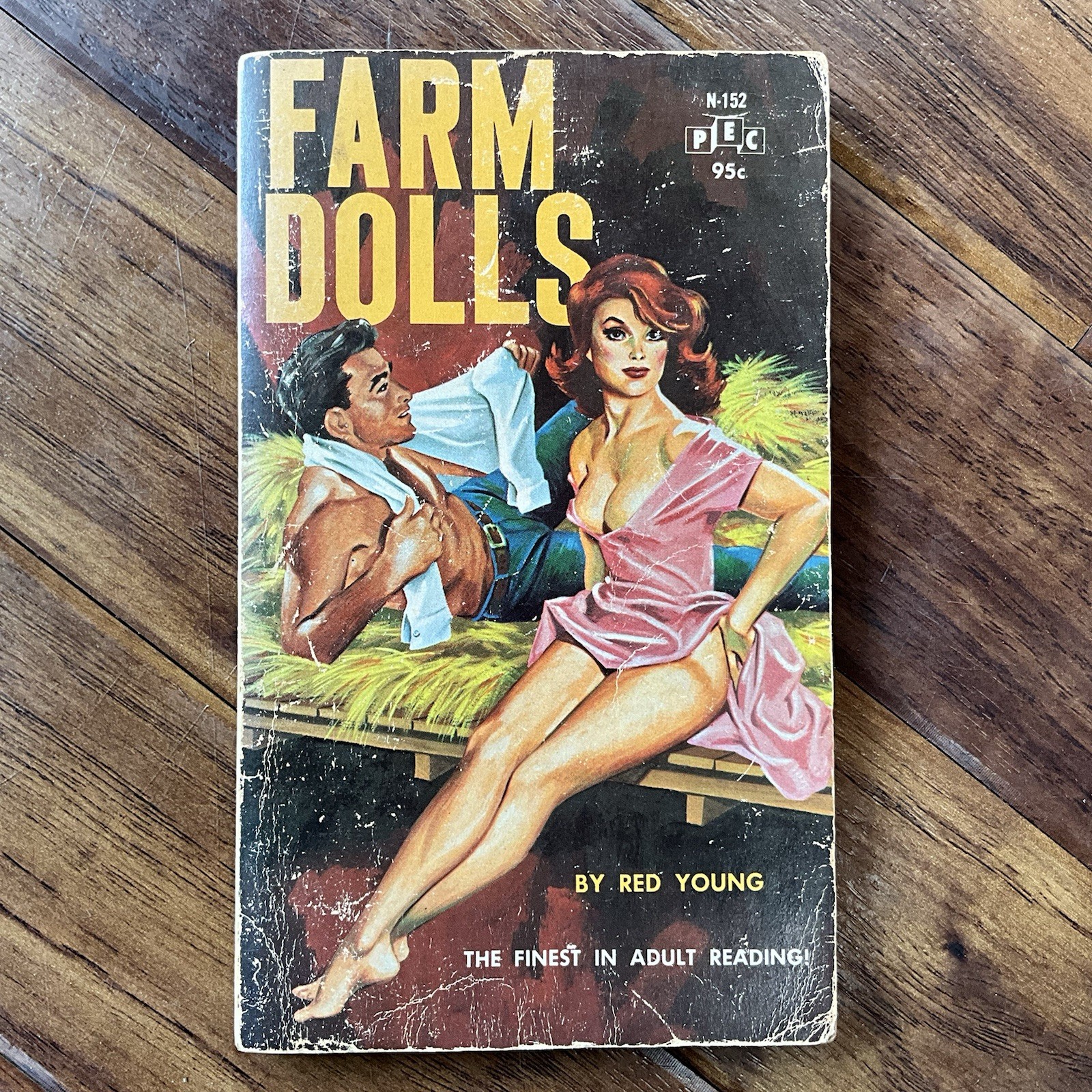 Farm Dolls – Red Young – 1967 PEC Books N152 Vintage Adult Sleaze GGA Paperback