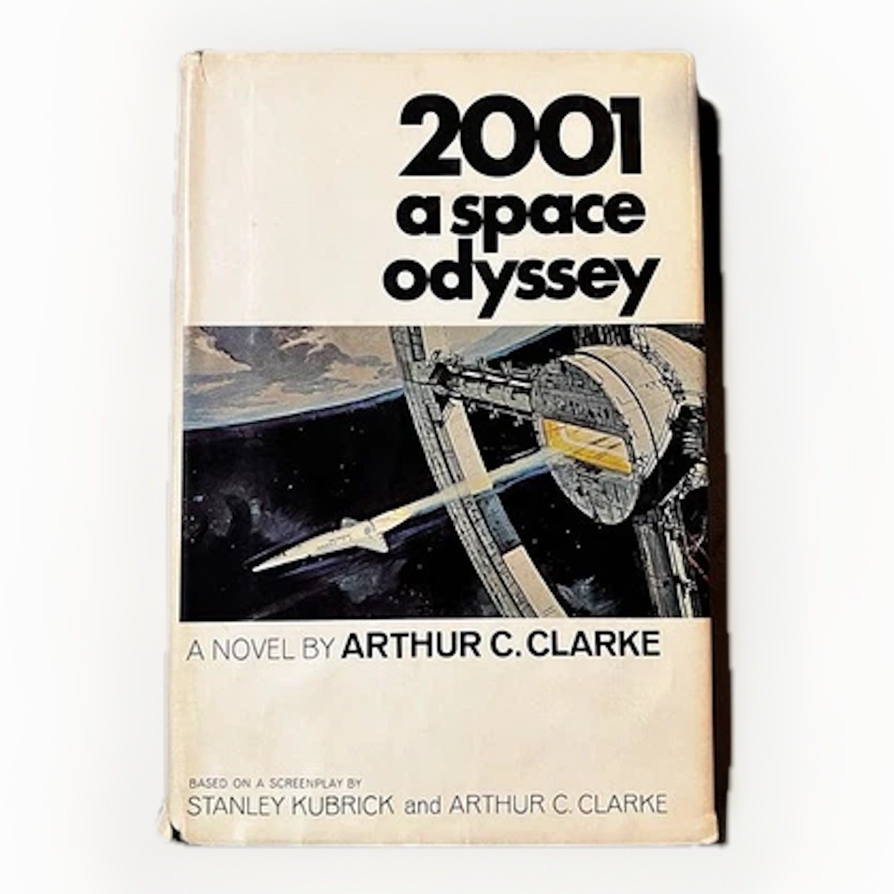 2001 A Space Odyssey Arthur C. Clarke 1968 Hardbound w/ Dust Jacket