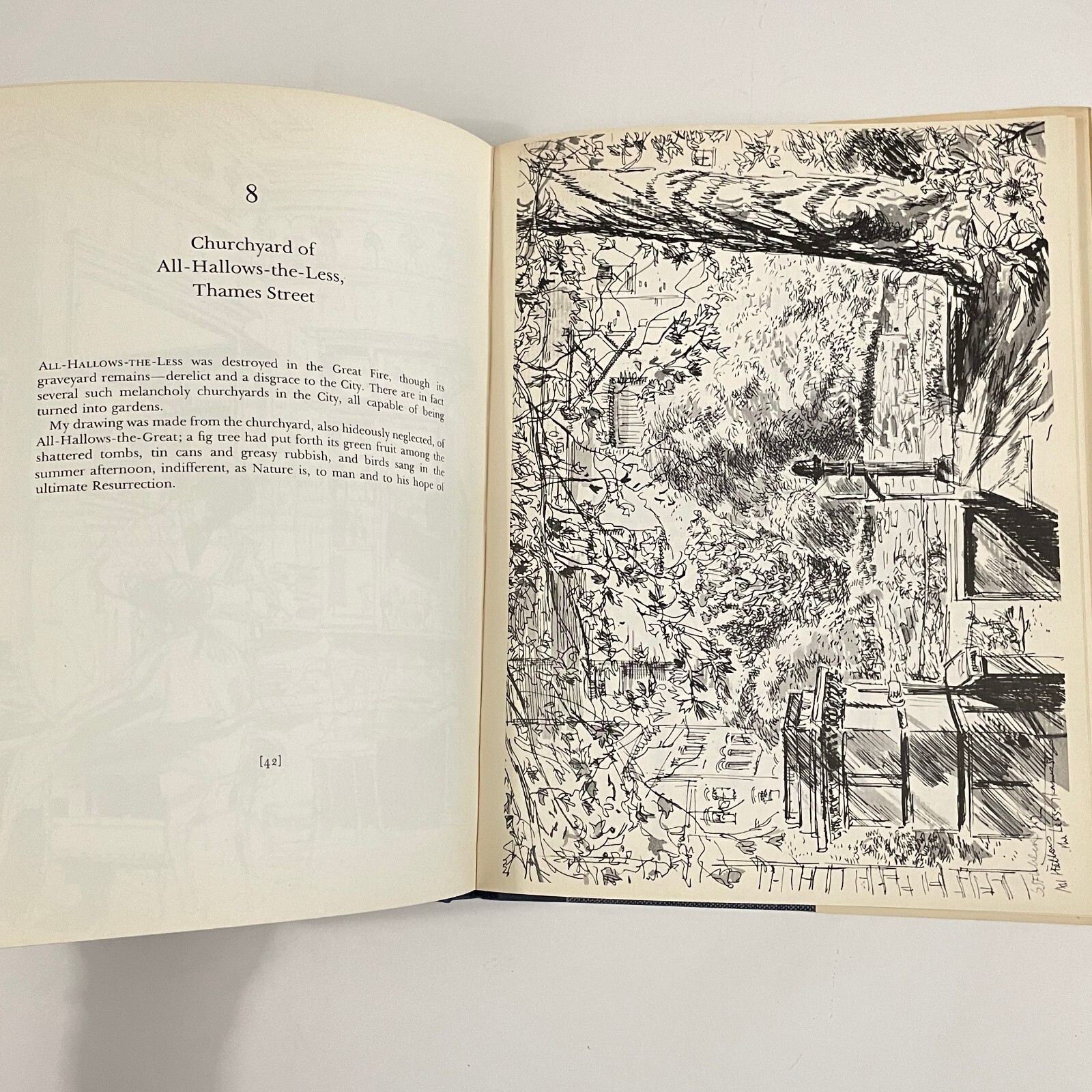 City Sights: A City of London Portfolio by Geoffrey Fletcher SIGNED 1963 UK