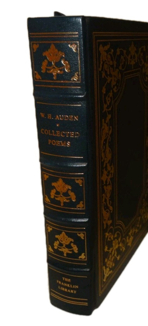 Franklin Library Masterpieces Collected Poems of W H Auden Fine! Unread. 1980.