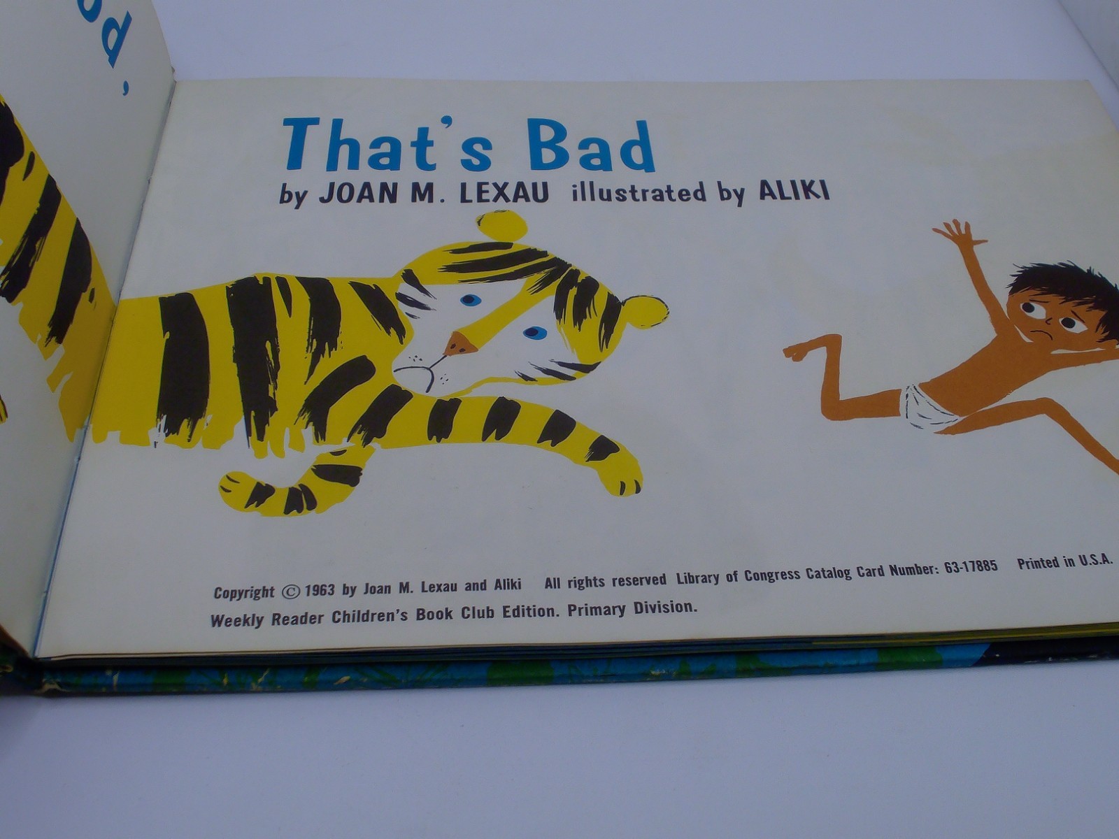 That’s Good That’s Bad Joan M Lexau Aliki 1963 Dial Press HC Children’s Book