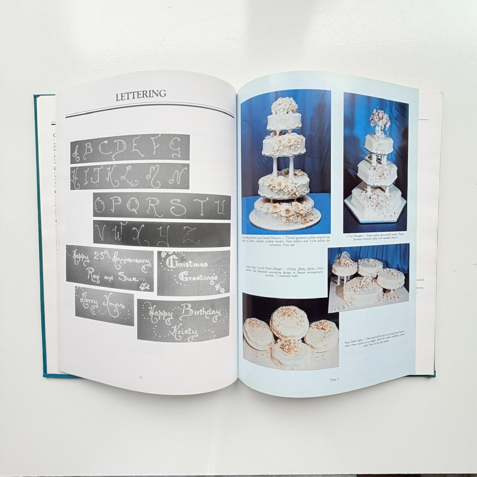 1984 New Techniques in Cake Decorating Rae Cowin Self-Published Hardcover