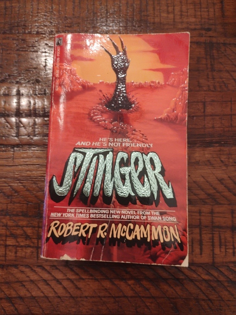 Stinger By Robert R. McCammon 1st printing 1988 Horror